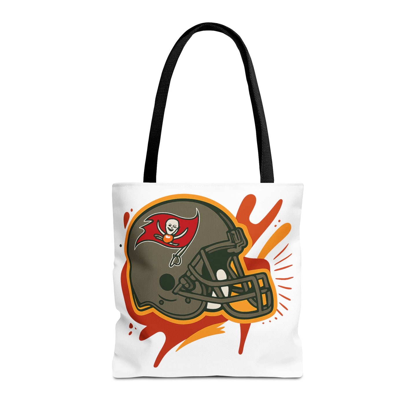 Tote Bag with Bold Football Design, Sports Tote, Game Day Bag, NFL Fan Gift, Personalized Beach Bag, Unique Shopping Tote