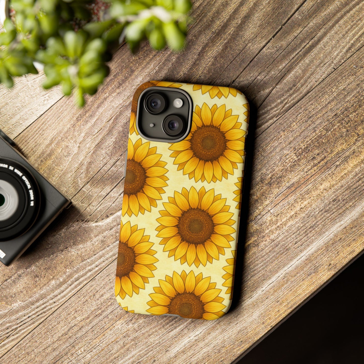 Sunflower Phone Cases - Tough Cases for Nature Lovers, Gift for Friends, Floral Design, Protective Case, Sunflower Decor