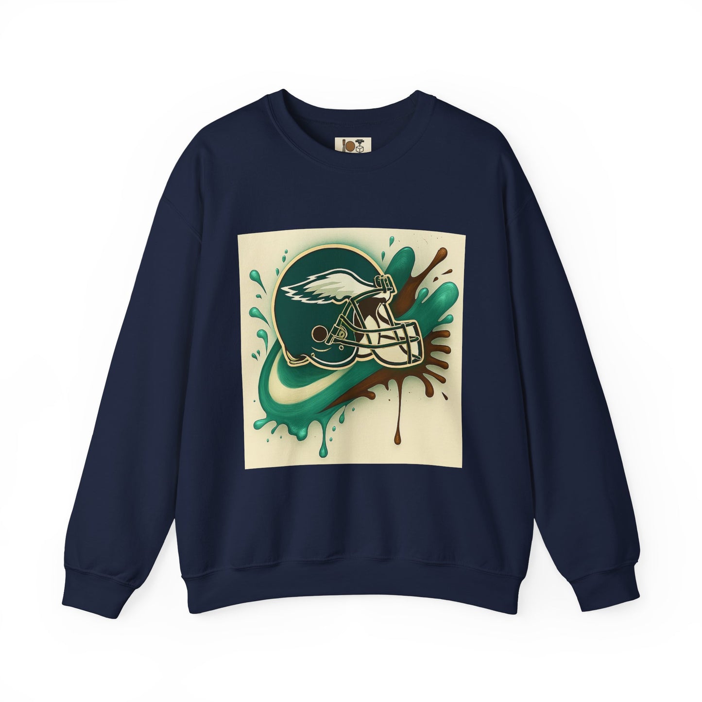 Eagles Inspired Sweatshirt, Unisex Crewneck, Cozy Sports Apparel, Game Day Outfit, Gift for Football Fans