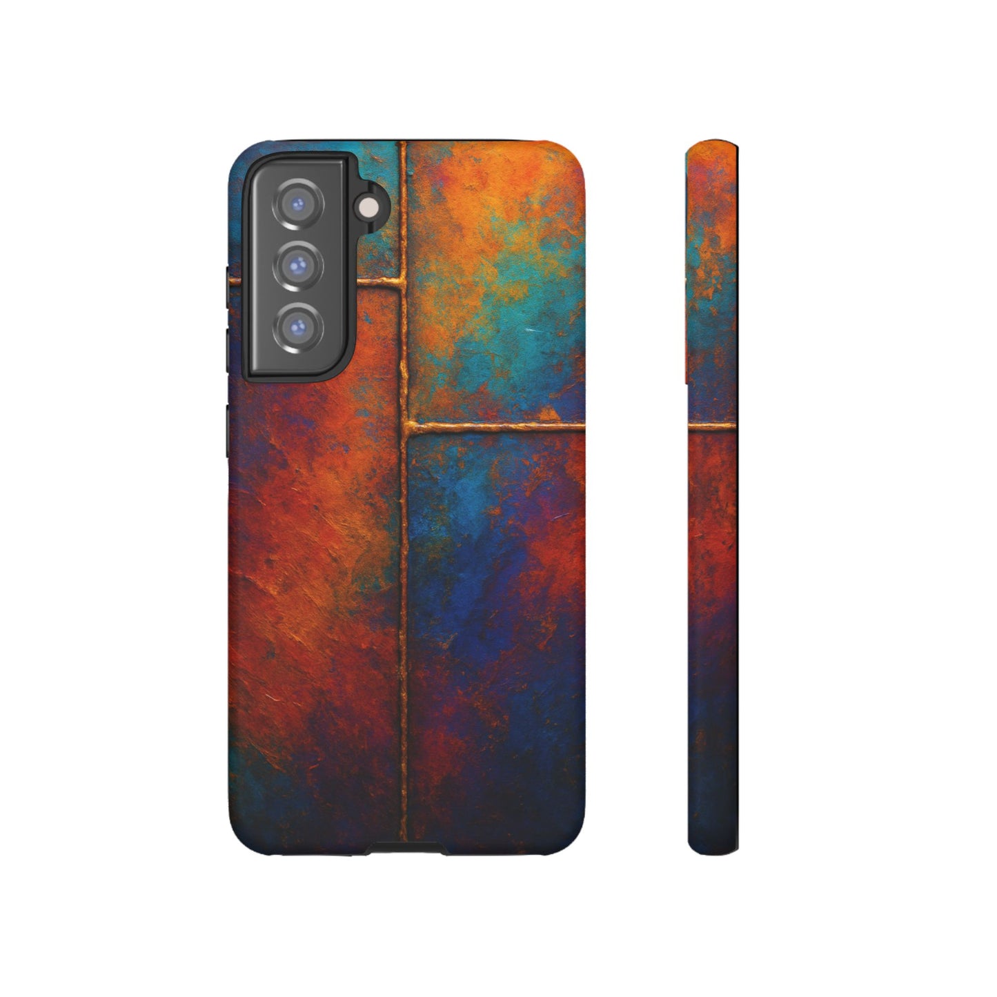 Vibrant Phone Case, Colorful Tough Case Cover, Artistic Phone Protector, Unique Smartphone Accessories, Gift for Tech Lovers