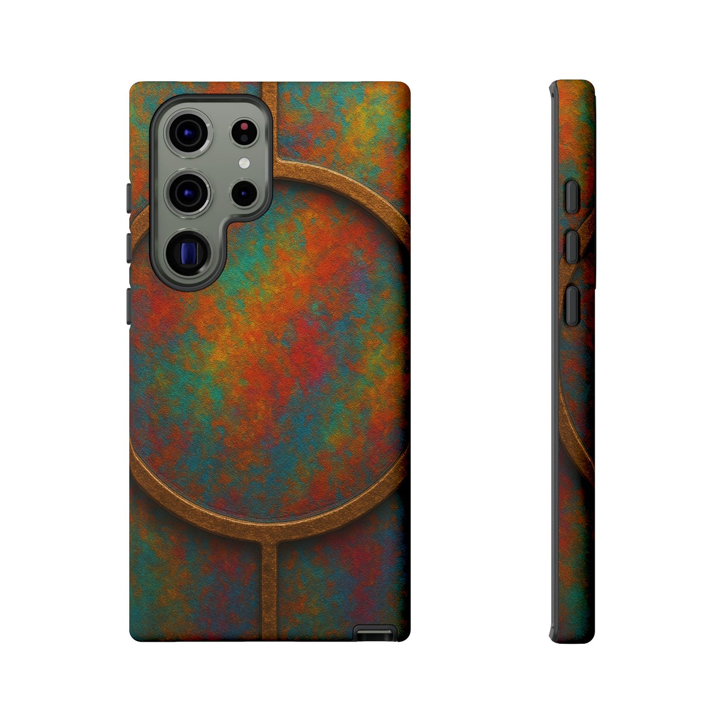 Colorful Tough Phone Case, Durable Cell Cover, Vibrant Protection Case, Unique Tech Accessory, Great Gift for Phone Lovers
