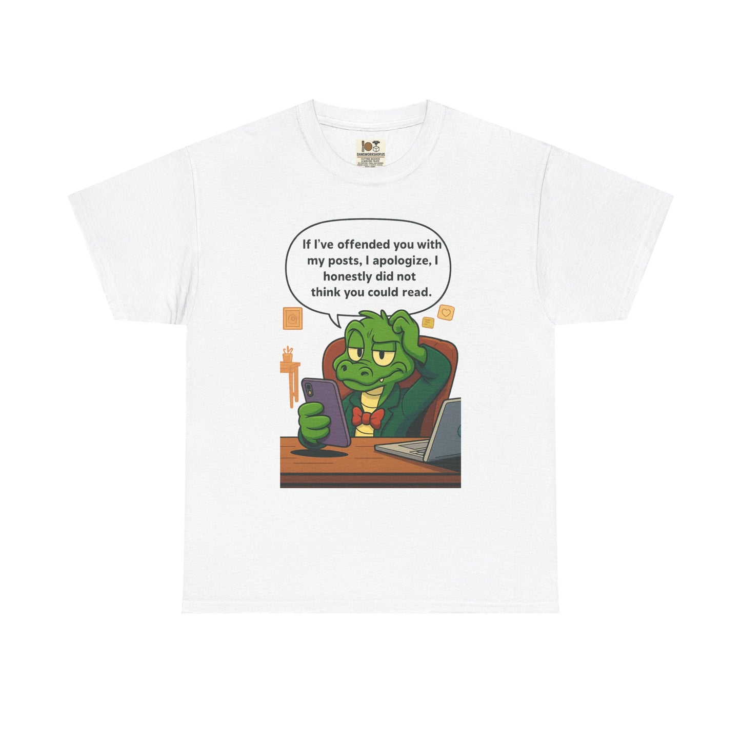 Funny Unisex Heavy Cotton Tee, Humorous Shirt Gift, Casual Wear, Quirky Graphic Tee, Perfect for Friends, Ideal for Birthdays and [...]