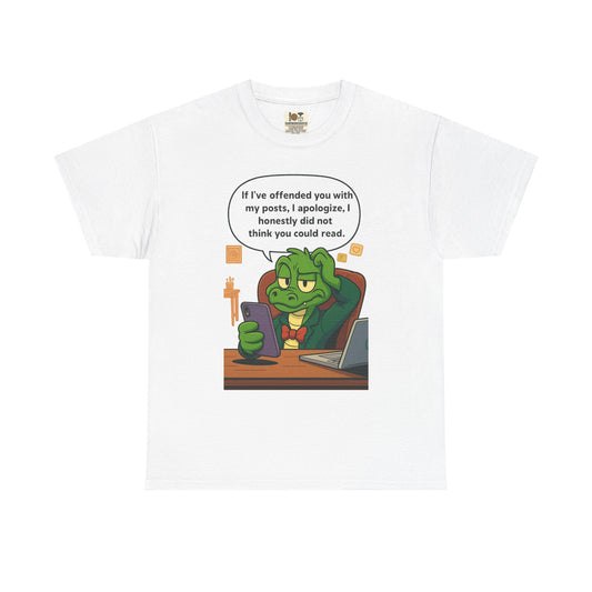 Funny Unisex Heavy Cotton Tee, Humorous Shirt Gift, Casual Wear, Quirky Graphic Tee, Perfect for Friends, Ideal for Birthdays and [...]