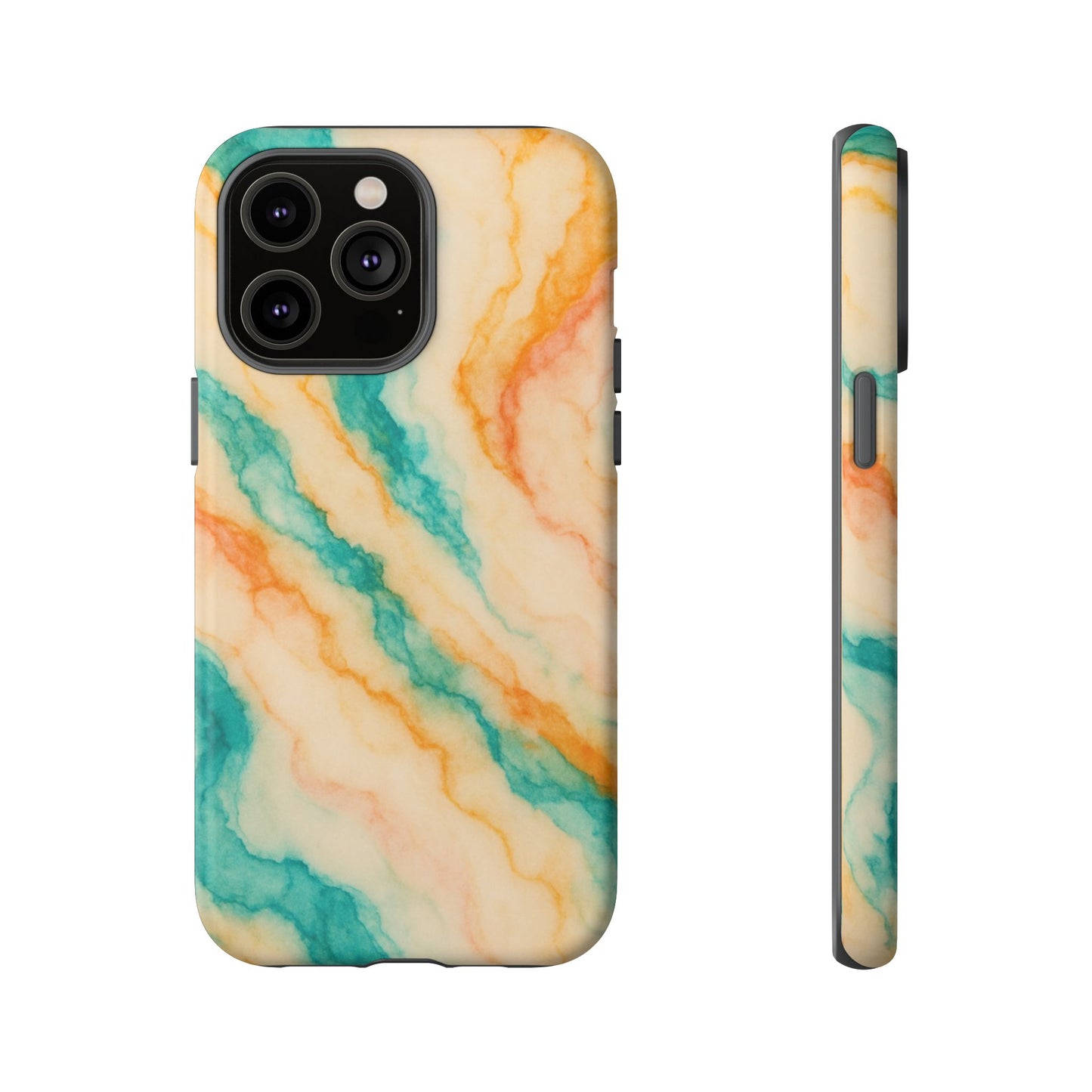 Stylish Phone Case - Tough Cases with Abstract Marble Design, Trendy Accessory, Gift for Her, Protective Case, Unique Phone Cover