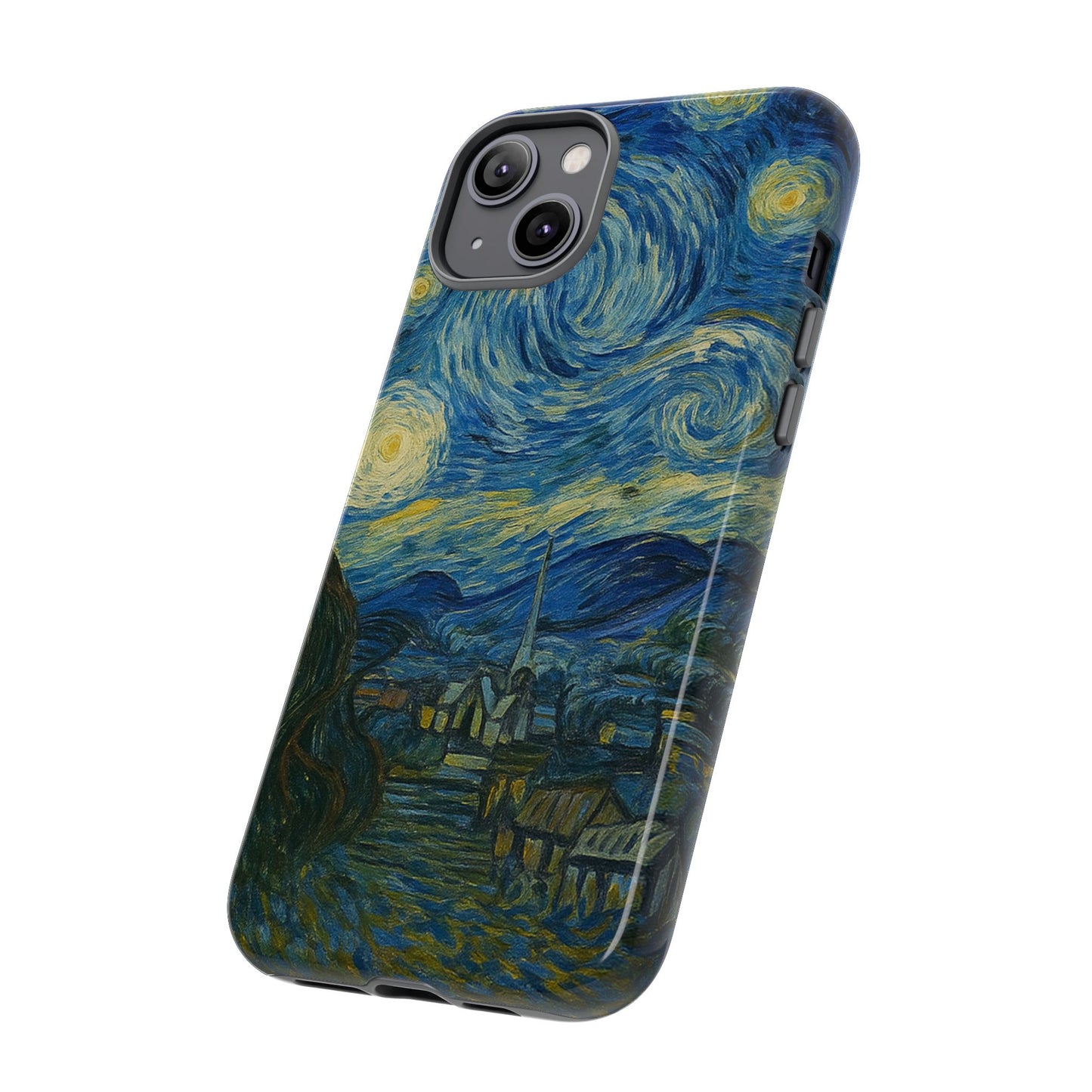 Starry Night Phone Case, Artistic Cell Phone Cover, Gift for Art Lovers, Unique Phone Accessory, Birthday Gift for Him/Her, Tough Cases