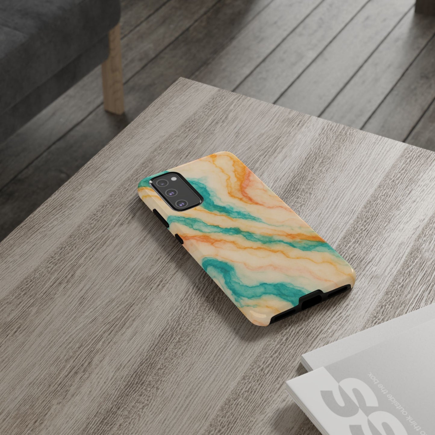 Stylish Phone Case - Tough Cases with Abstract Marble Design, Trendy Accessory, Gift for Her, Protective Case, Unique Phone Cover