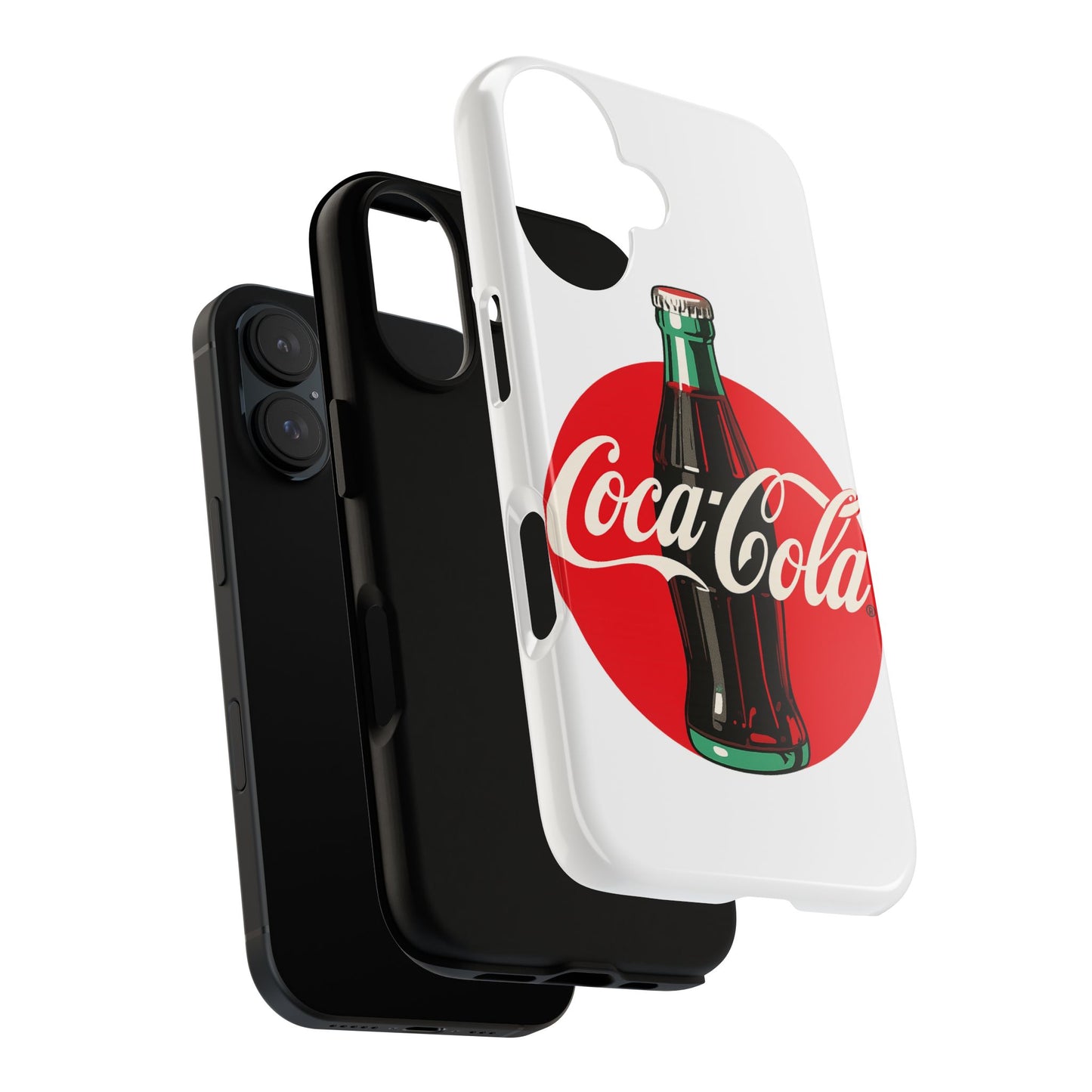 Coca-Cola Tough Phone Cases, Vintage Soda Drink, Retro Style, Unique Gift, Phone Accessories, Summer Vibes