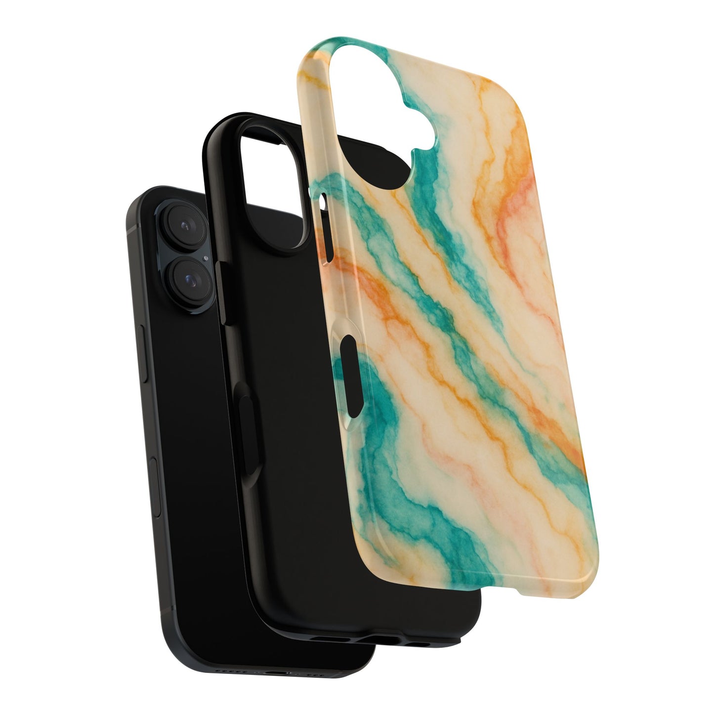 Stylish Phone Case - Tough Cases with Abstract Marble Design, Trendy Accessory, Gift for Her, Protective Case, Unique Phone Cover