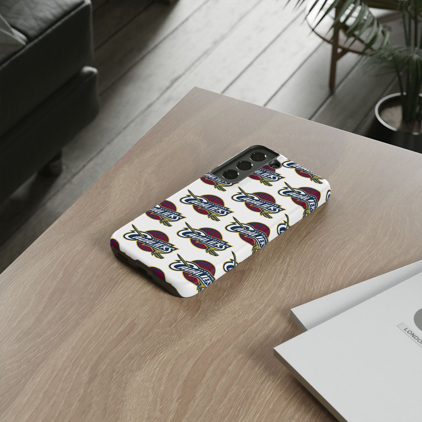 Cleveland Cavaliers Phone Case, Tough Phone Cover, NBA Team Accessory, Sports Fan Gift, Unique Cellphone Protector
