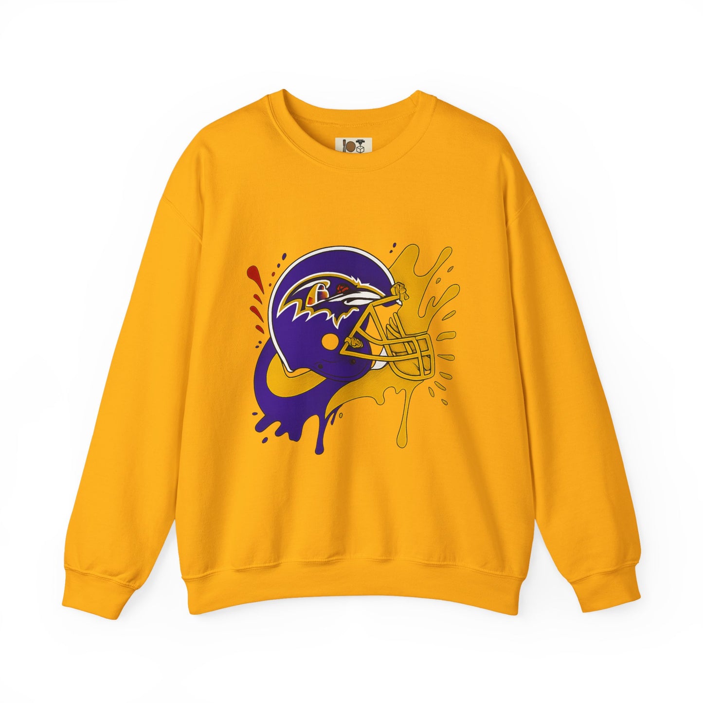 Baltimore Ravens Crewneck Sweatshirt, Unisex Sport Sweatshirt, Football Fan Apparel, Comfy Game Day Outfit, NFL Gift for Him/Her