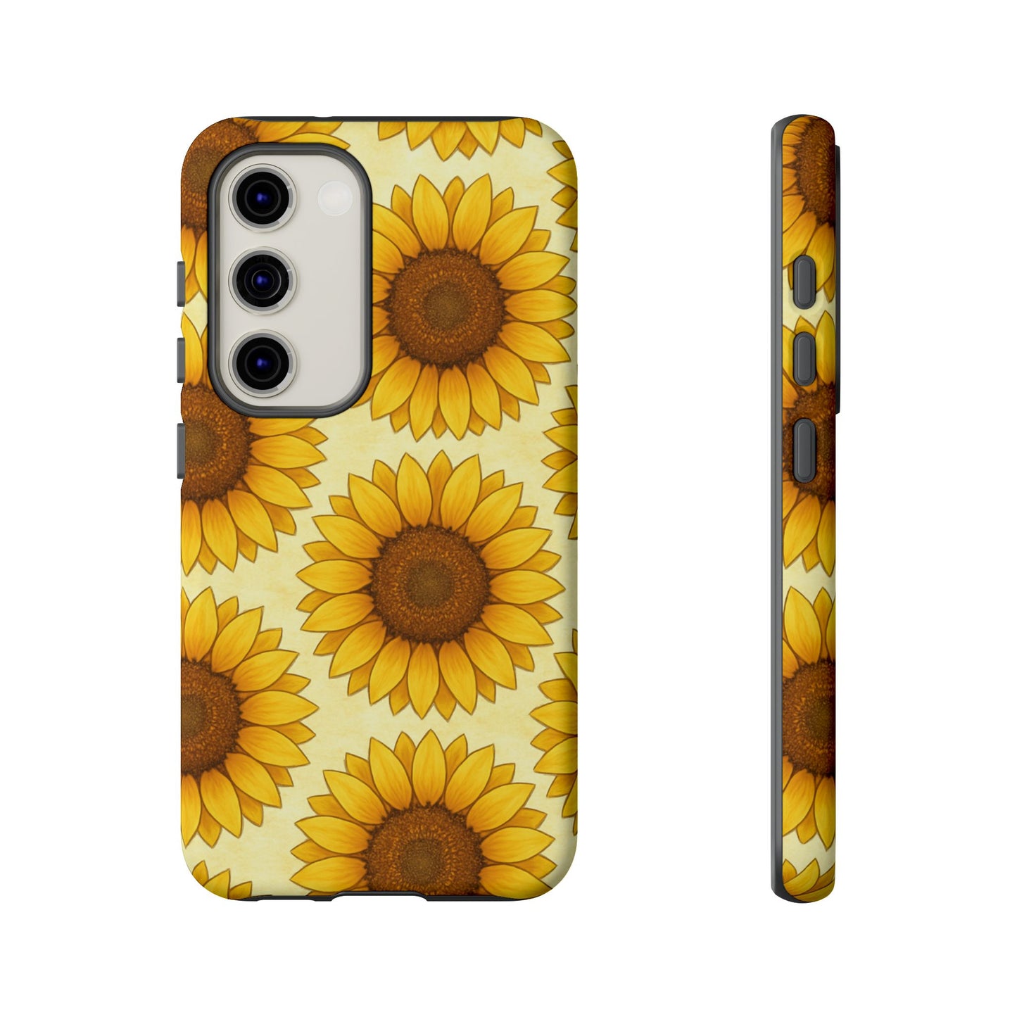 Sunflower Phone Cases - Tough Cases for Nature Lovers, Gift for Friends, Floral Design, Protective Case, Sunflower Decor