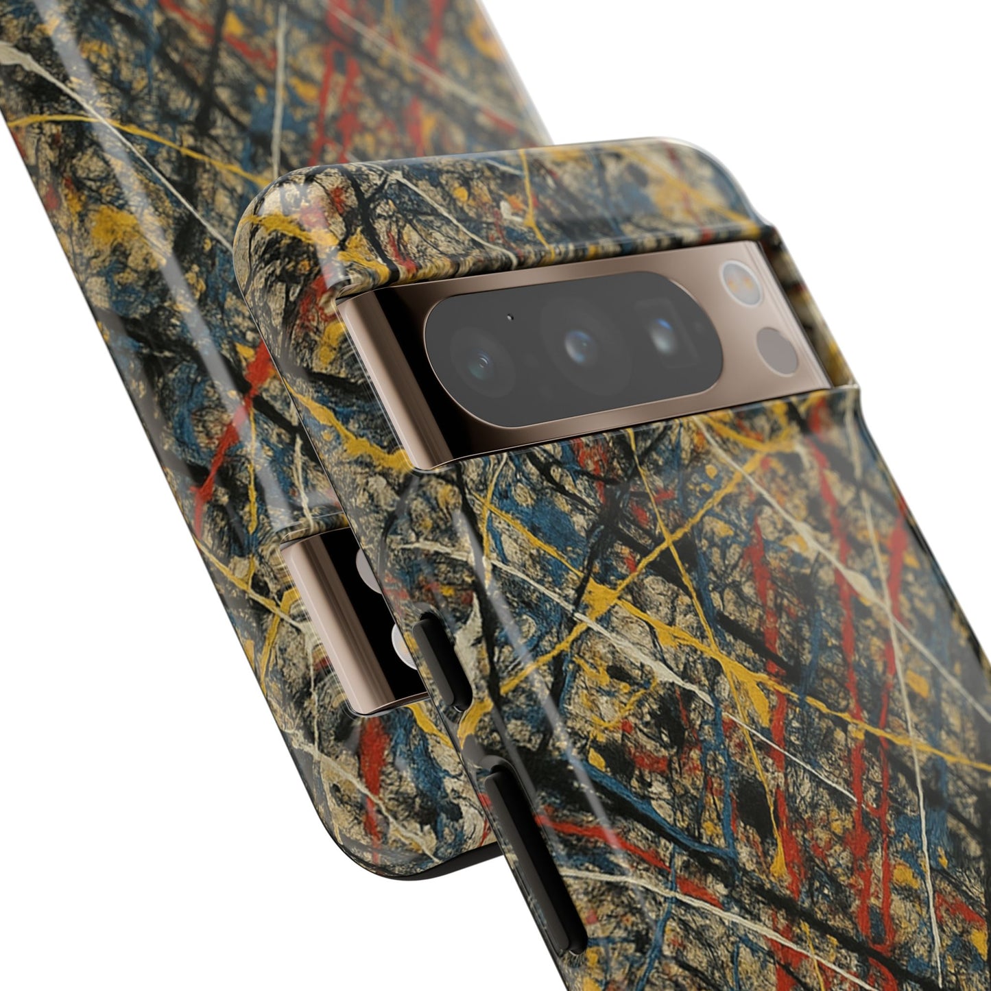 Tough Cases Phone Case - Bold Abstract Design, Stylish Mobile Cover, Unique Gift for Him/Her, Durable Accessory, Trendy Protection