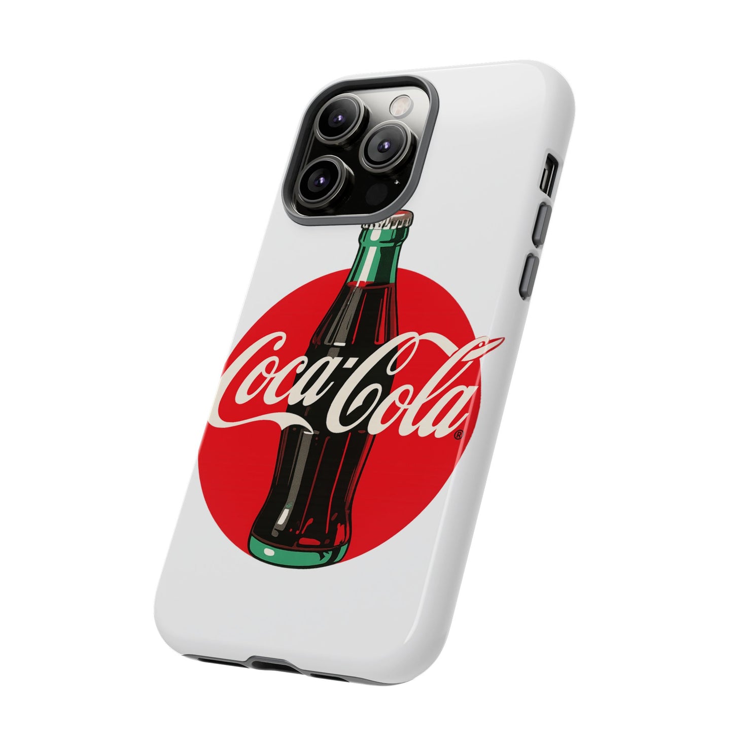 Coca-Cola Tough Phone Cases, Vintage Soda Drink, Retro Style, Unique Gift, Phone Accessories, Summer Vibes