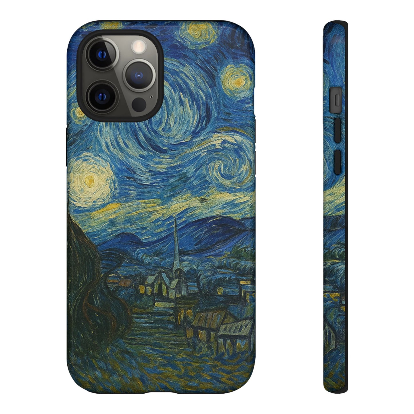 Starry Night Phone Case, Artistic Cell Phone Cover, Gift for Art Lovers, Unique Phone Accessory, Birthday Gift for Him/Her, Tough Cases