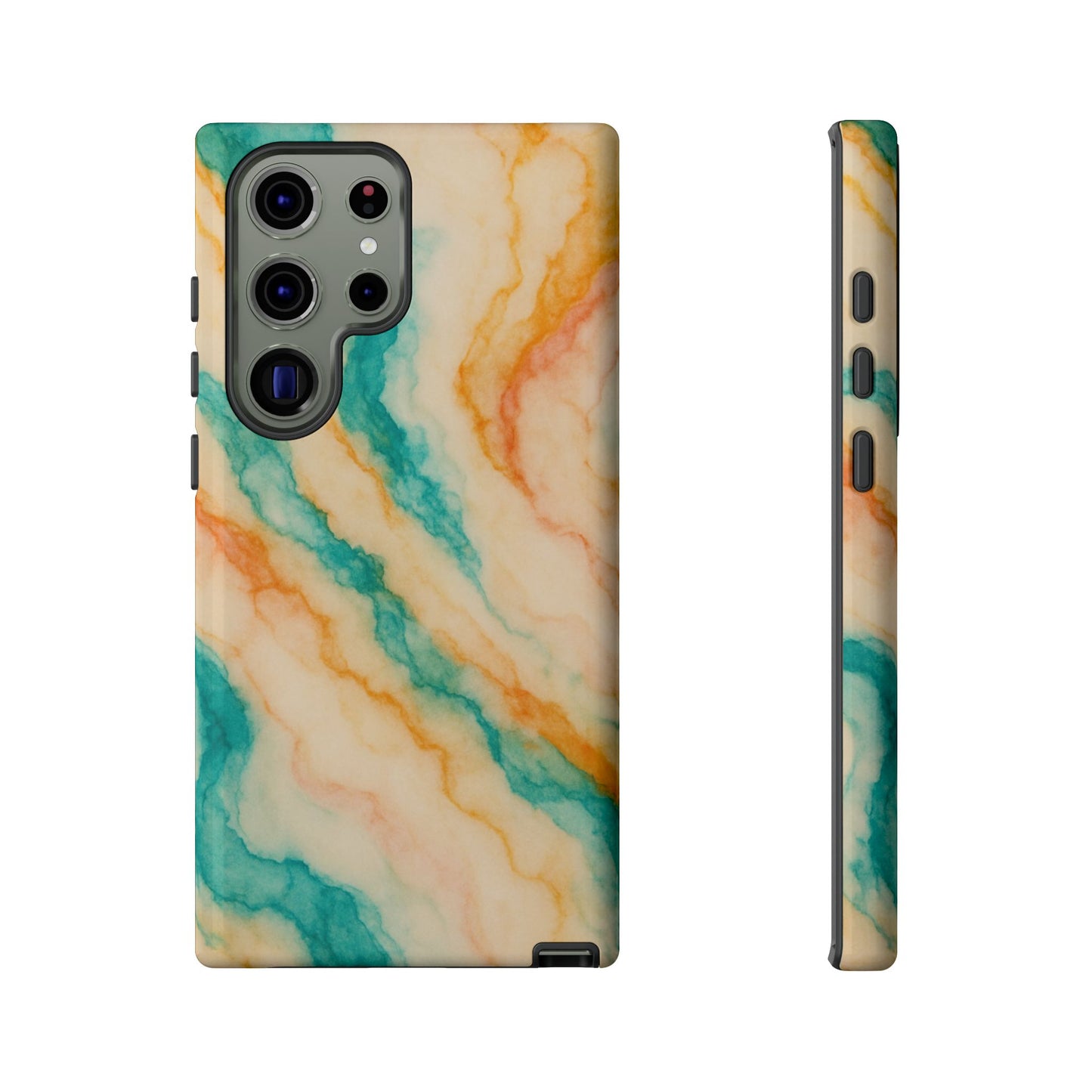 Stylish Phone Case - Tough Cases with Abstract Marble Design, Trendy Accessory, Gift for Her, Protective Case, Unique Phone Cover