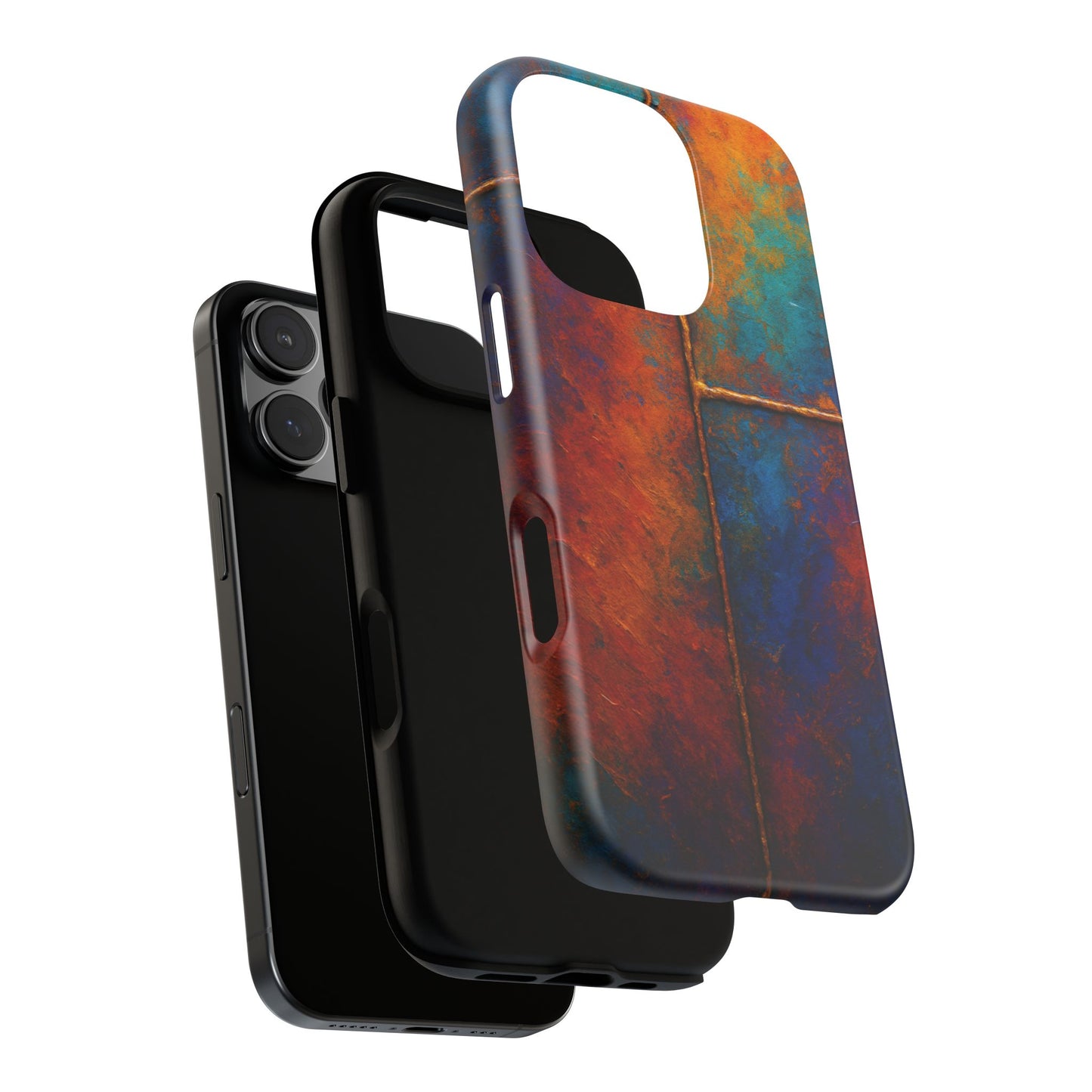 Vibrant Phone Case, Colorful Tough Case Cover, Artistic Phone Protector, Unique Smartphone Accessories, Gift for Tech Lovers