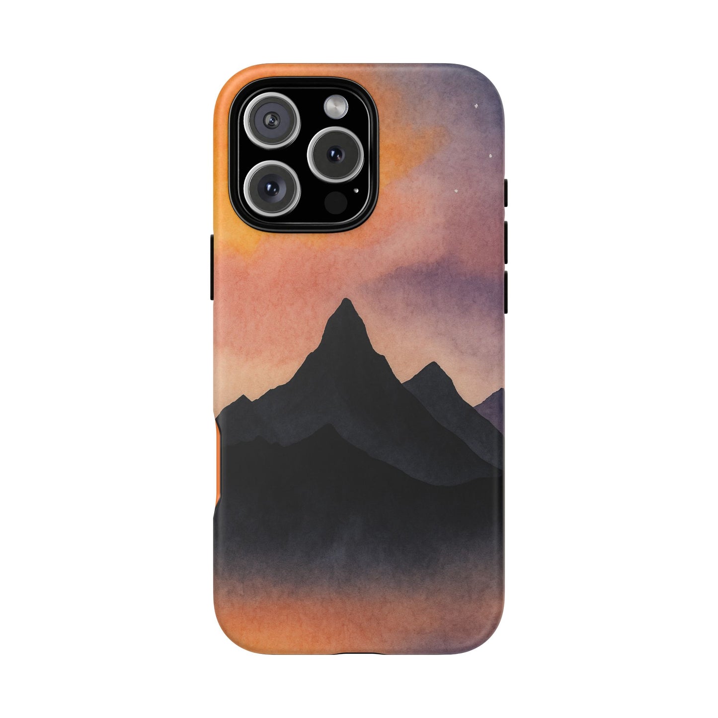 Mountain Sunset Phone Case, Nature Lover's Gift, Adventure Phone Cover, Unique Cellphone Accessories, Outdoor Enthusiast Decor