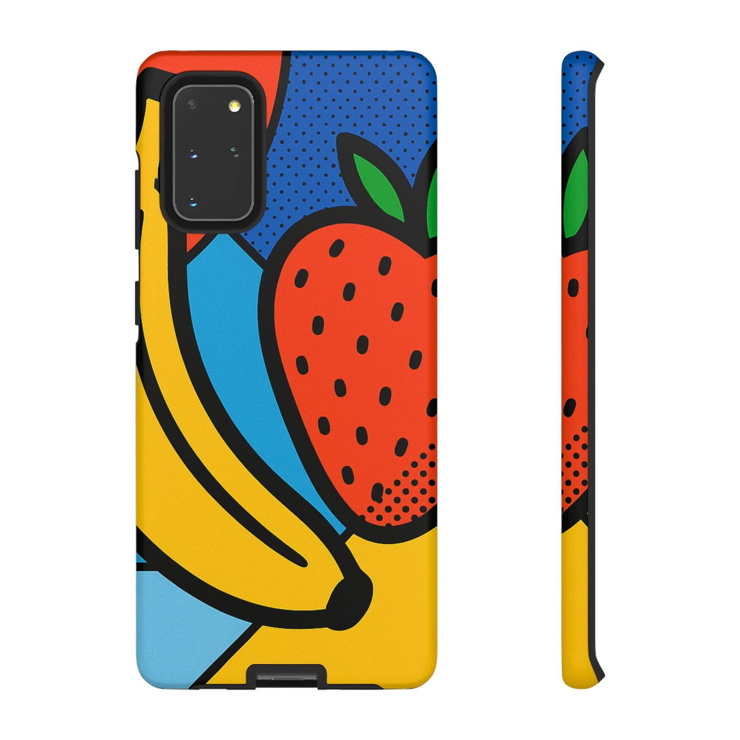 Colorful Fruit Phone Case - Tough Cases - Fun, Vibrant, Unique, Gifts for Friends, Summer Accessories, Trendy Phone Protector