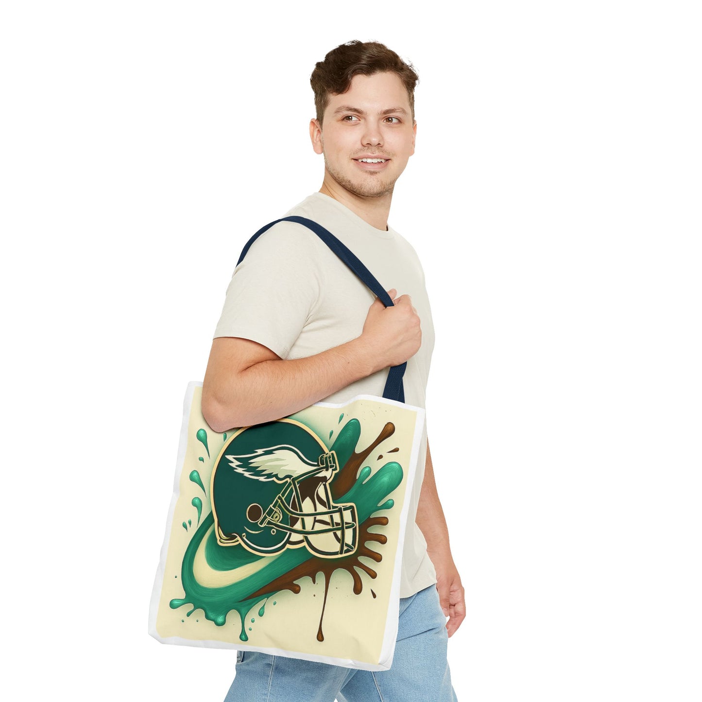 Sports-Themed Tote Bag for Fans | Unique Gift for Game Day, Eco-Friendly Shopping, Beach, Travel, and Everyday Use