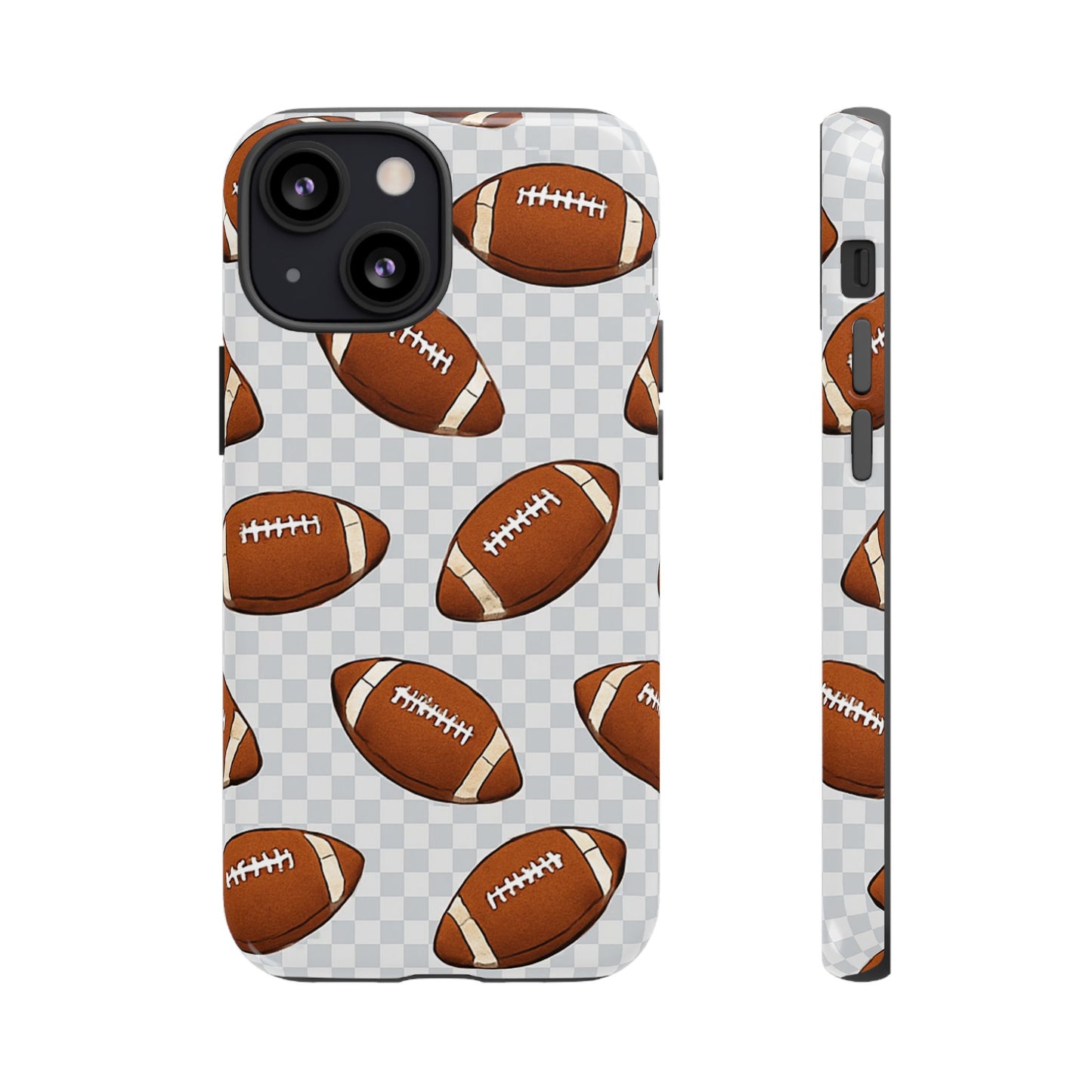 Football Phone Case, Tough Cases for Sports Fans, Unique Gift for Football Lovers, Protective Decor, Athletic Accessories