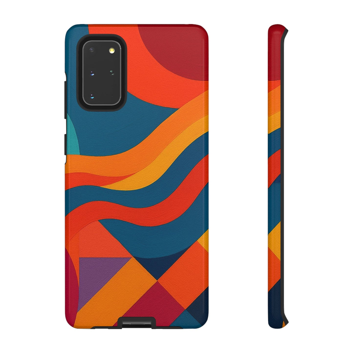 Vibrant Phone Case, Abstract Design Cover, Tough Cases for All Occasions, Stylish Gift for Tech Lovers, Modern Phone Accessories