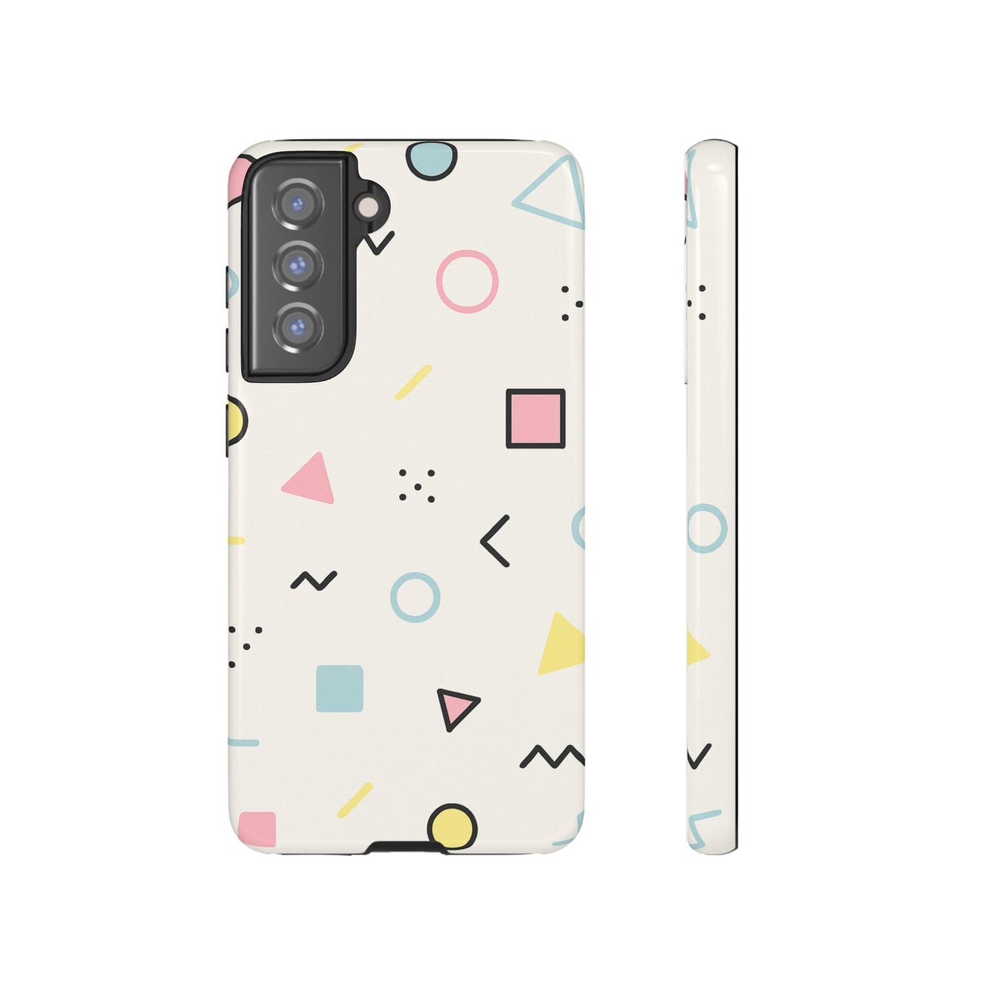 Geometric Phone Case - Stylish Tough Cases for Trendsetters, Unique Phone Covers, Modern Accessories, Gift Ideas for Her