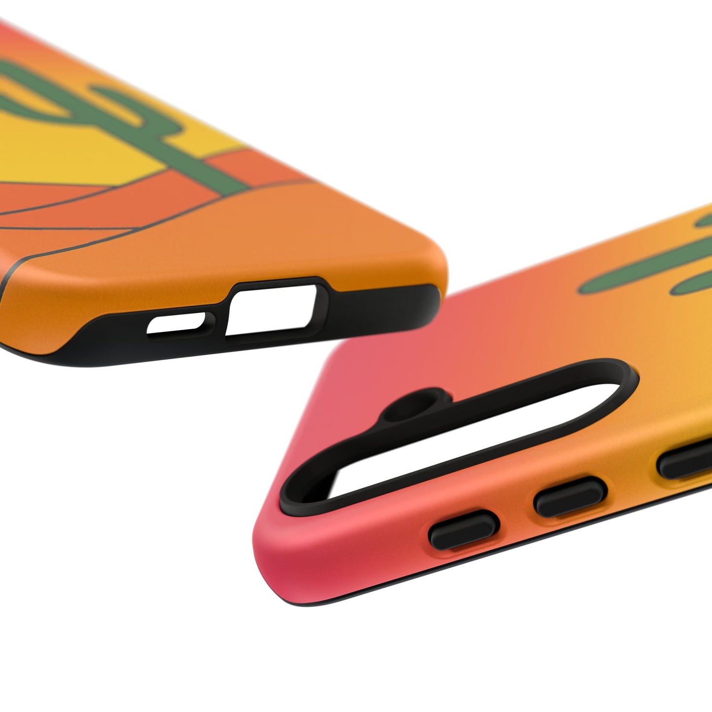 Desert Vibes Phone Case, Tough Cases, Cactus Design, Colorful Phone Cover, Summer Aesthetic, Unique Gift Idea
