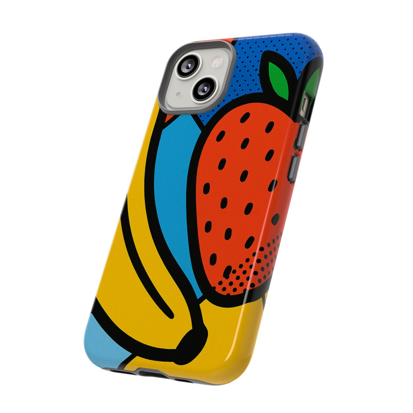 Colorful Fruit Phone Case - Tough Cases - Fun, Vibrant, Unique, Gifts for Friends, Summer Accessories, Trendy Phone Protector