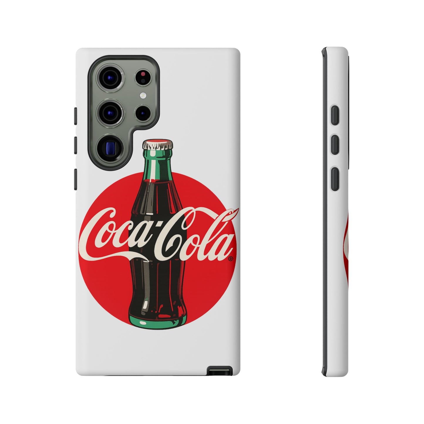 Coca-Cola Tough Phone Cases, Vintage Soda Drink, Retro Style, Unique Gift, Phone Accessories, Summer Vibes