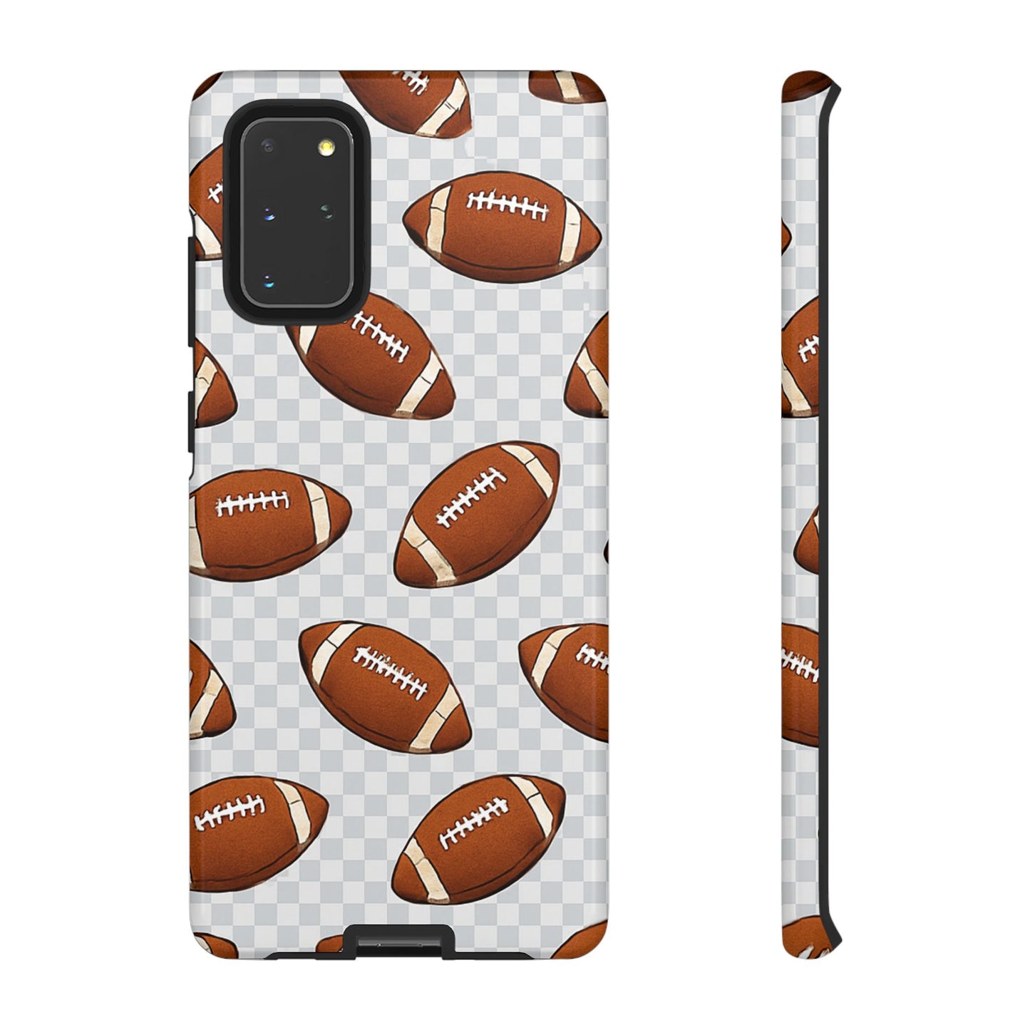 Football Phone Case, Tough Cases for Sports Fans, Unique Gift for Football Lovers, Protective Decor, Athletic Accessories