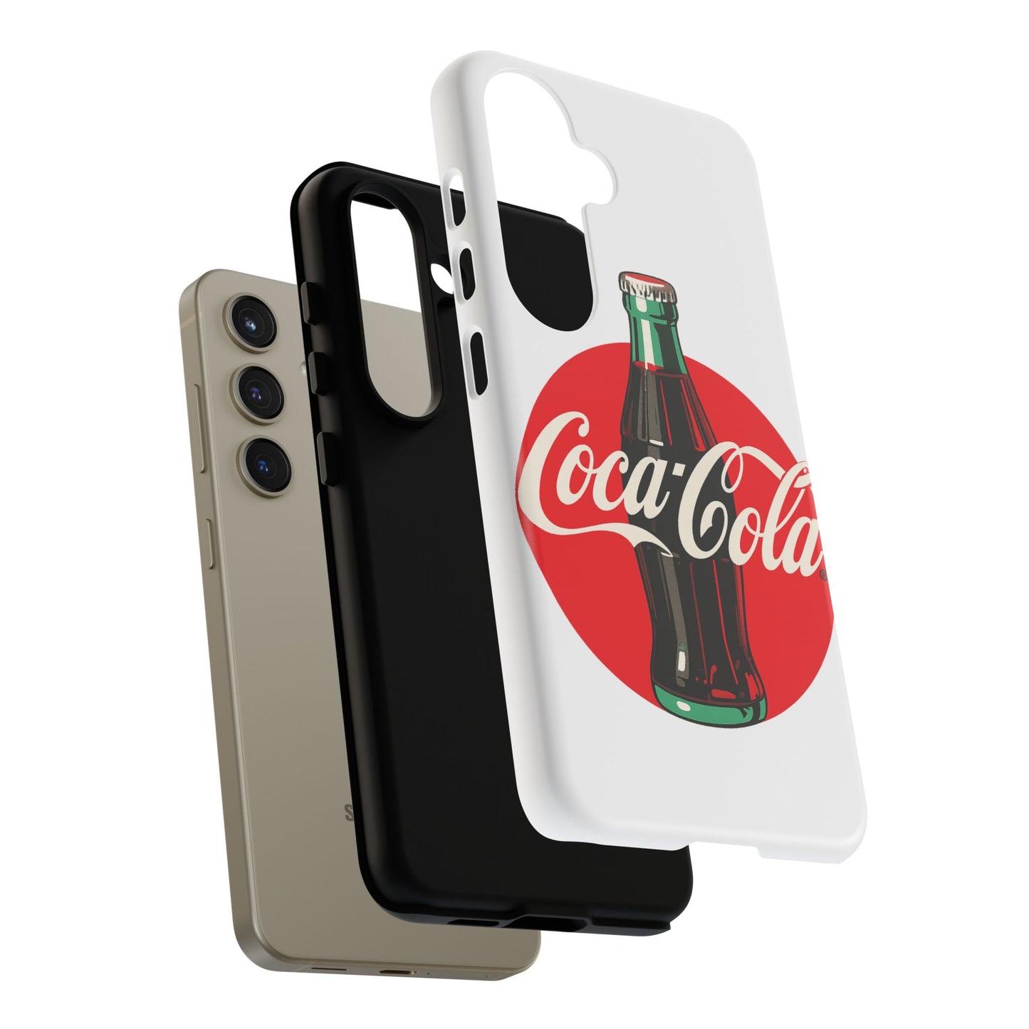 Coca-Cola Tough Phone Cases, Vintage Soda Drink, Retro Style, Unique Gift, Phone Accessories, Summer Vibes