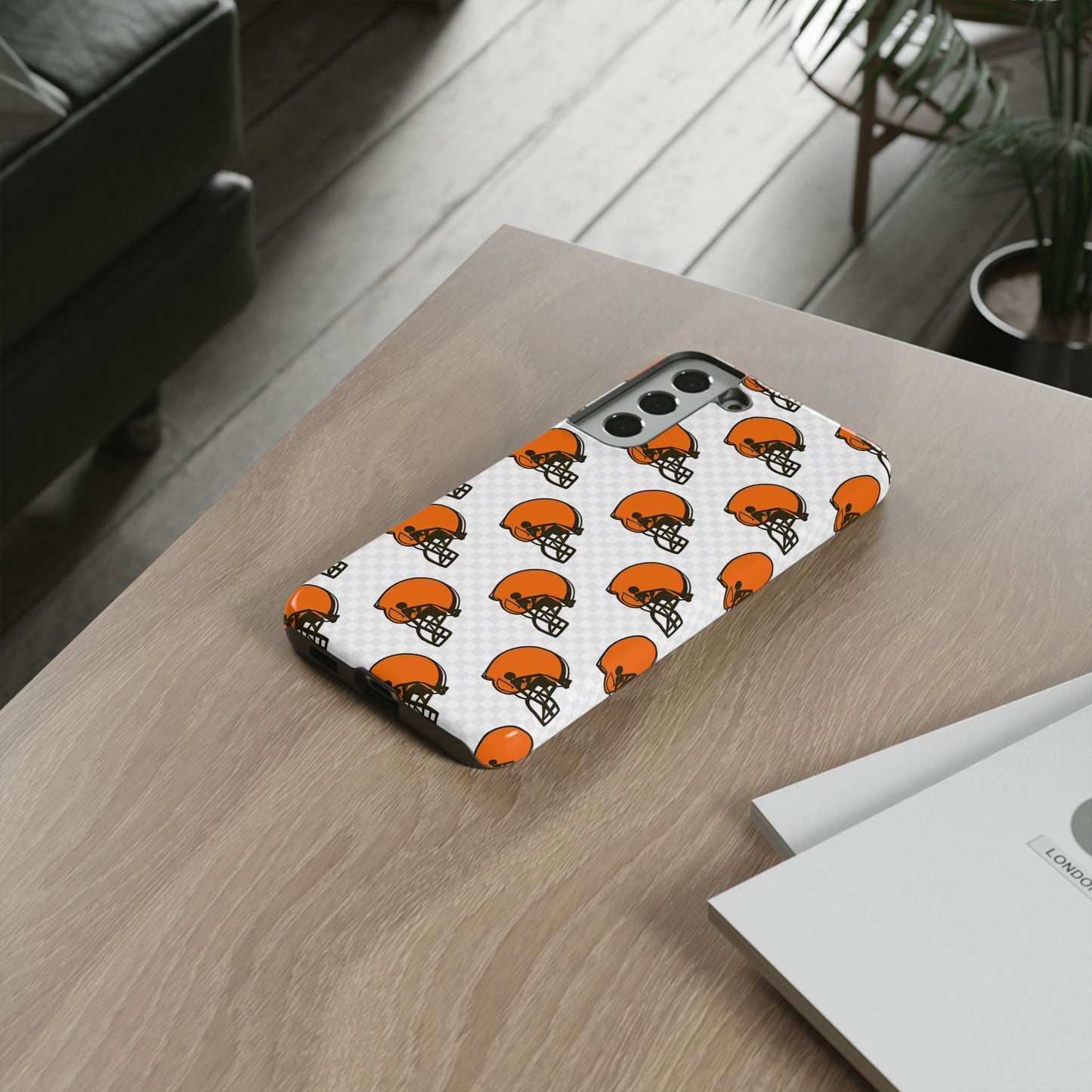 Cleveland Football Phone Case, Tough Cases for NFL Fans, Sporty Mobile Cover, Gifts for Football Lovers, Unique Team Merchandise