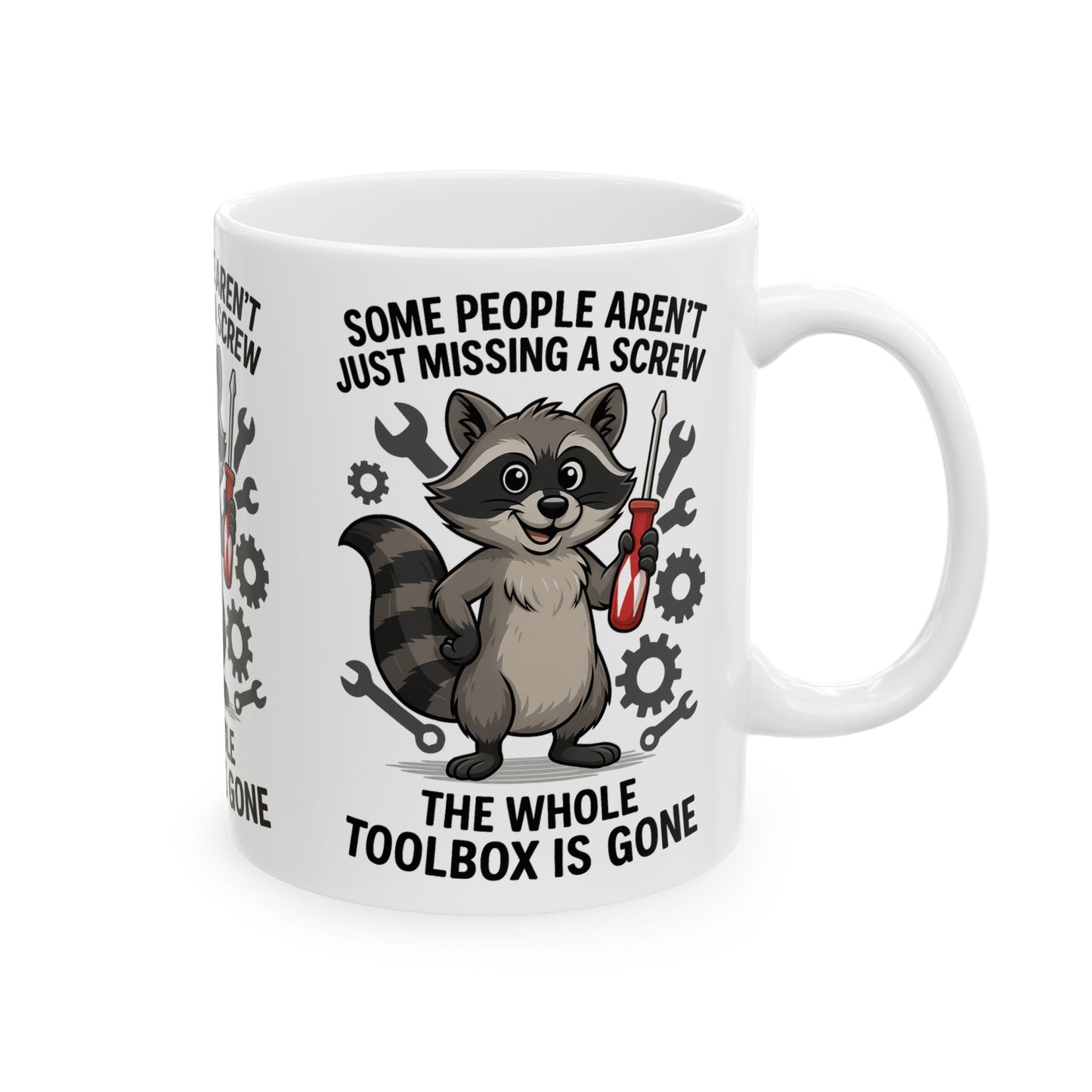Funny Raccoon Mug, Quirky Gift for Tool Lovers, Great for Coffee or Tea, Perfect for Birthdays or Just Because, Humor Mug, Unique [...]