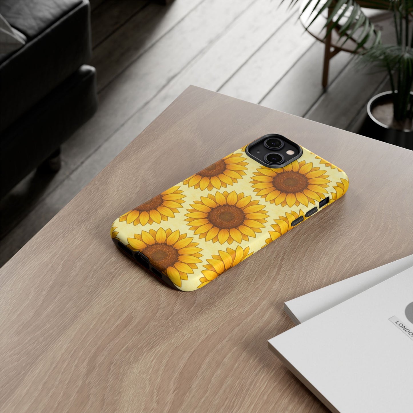 Sunflower Phone Cases - Tough Cases for Nature Lovers, Gift for Friends, Floral Design, Protective Case, Sunflower Decor