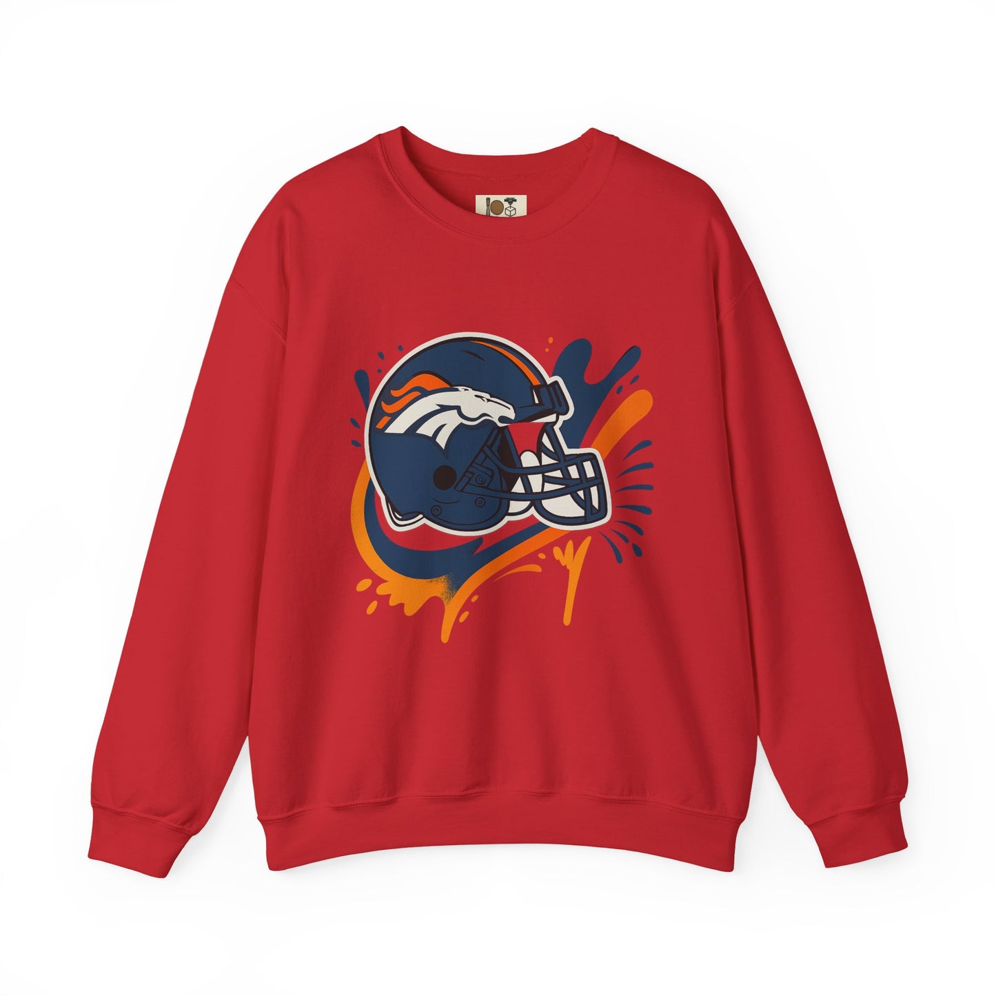 Denver Broncos Crewneck Sweatshirt, Football Fan Gear, Unisex Sports Apparel, Game Day Outfit, Perfect Gift for Fans