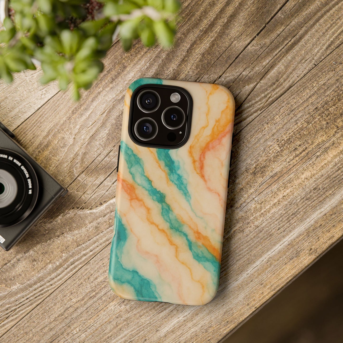 Stylish Phone Case - Tough Cases with Abstract Marble Design, Trendy Accessory, Gift for Her, Protective Case, Unique Phone Cover
