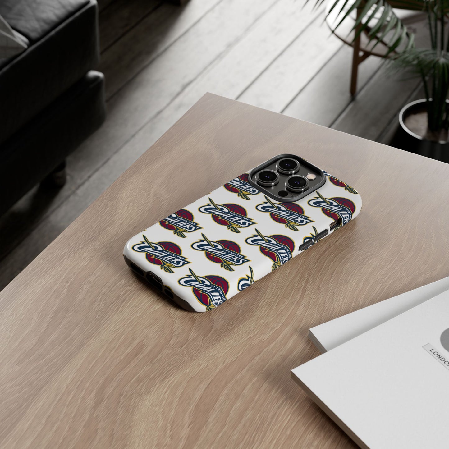 Cleveland Cavaliers Phone Case, Tough Phone Cover, NBA Team Accessory, Sports Fan Gift, Unique Cellphone Protector