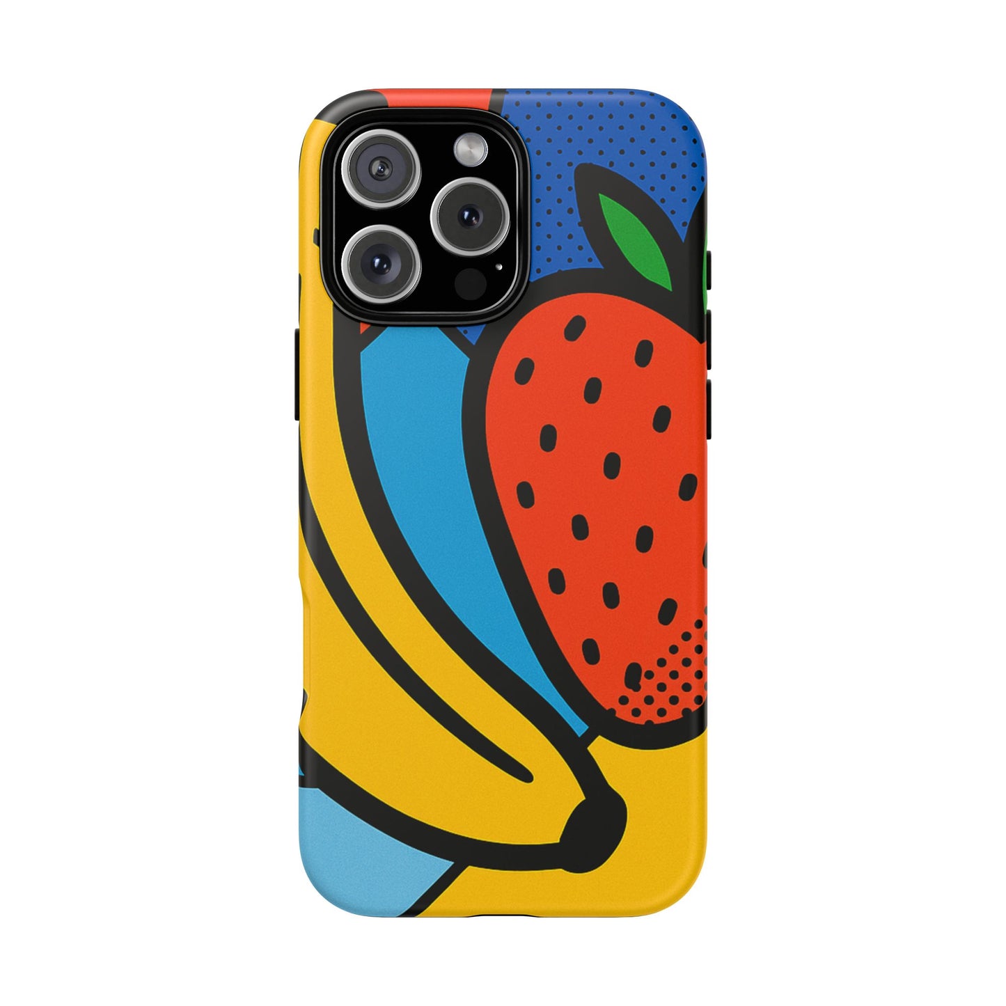 Colorful Fruit Phone Case - Tough Cases - Fun, Vibrant, Unique, Gifts for Friends, Summer Accessories, Trendy Phone Protector
