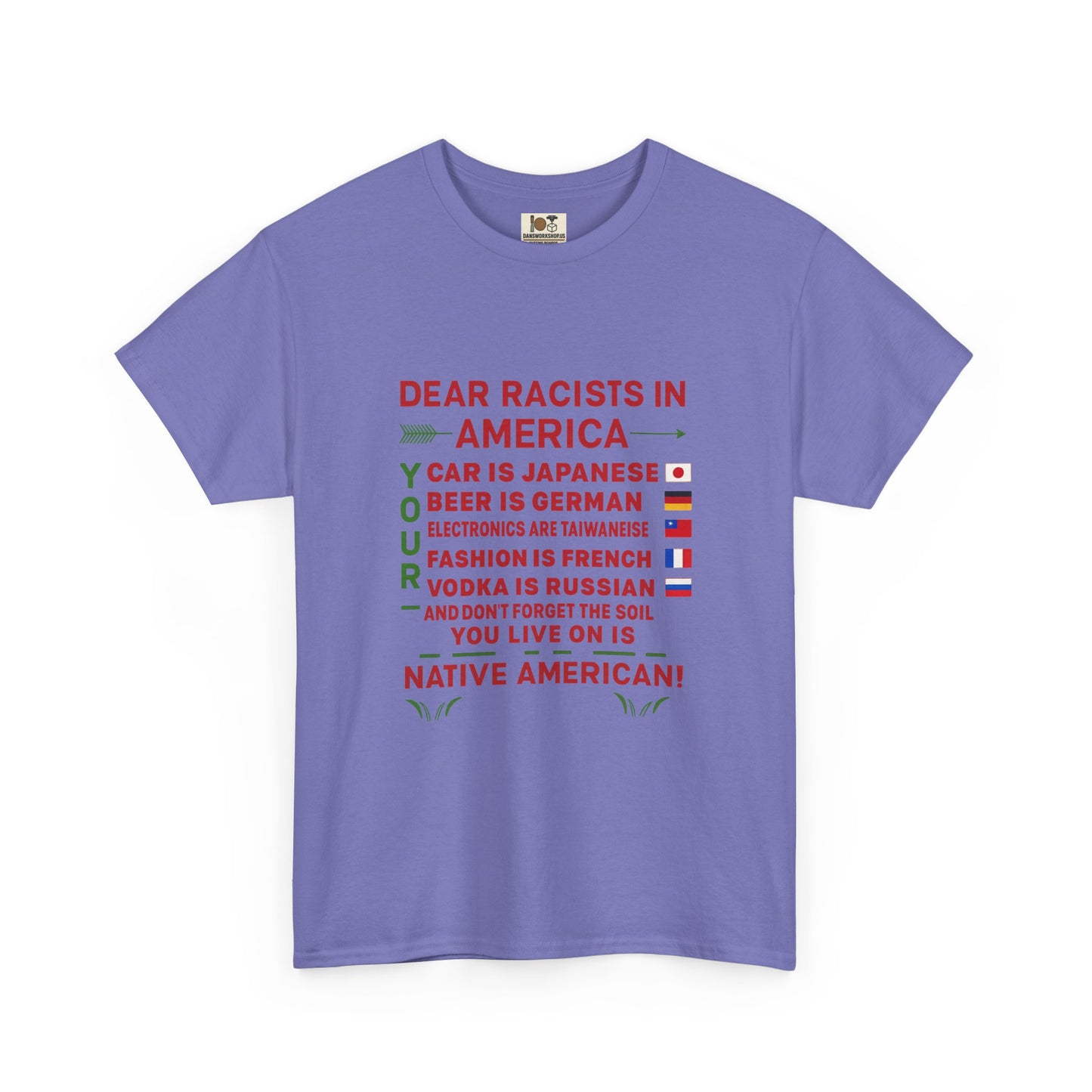 Cultural Awareness Tee, Unisex Heavy Cotton Tee, Anti-Racist Shirt, Social Justice Clothing, Statement T-Shirt, Gift for Activists