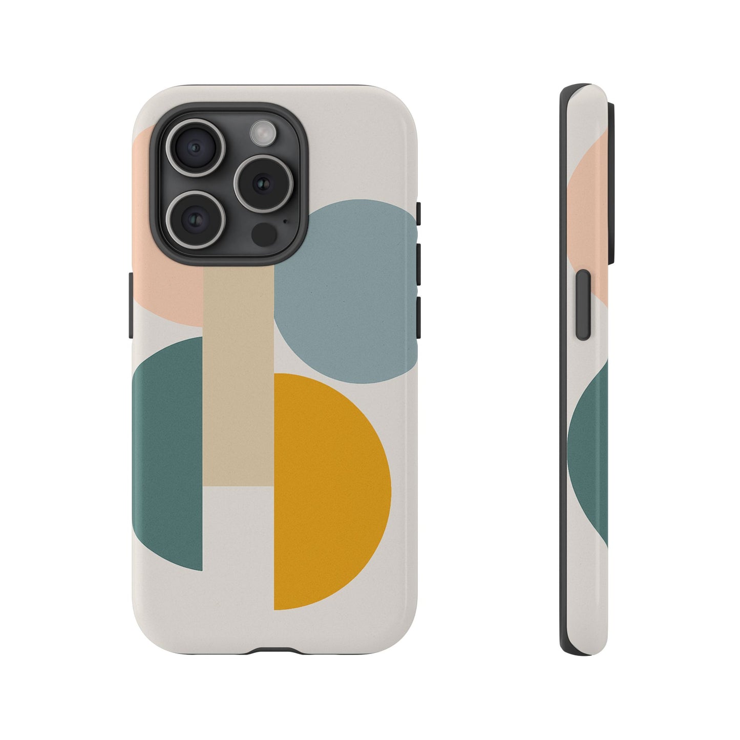 Minimalist Geometric Phone Case, Stylish Protective Cover for Phones, Modern Design, Gift for Him/Her, Trendy Tech Accessory
