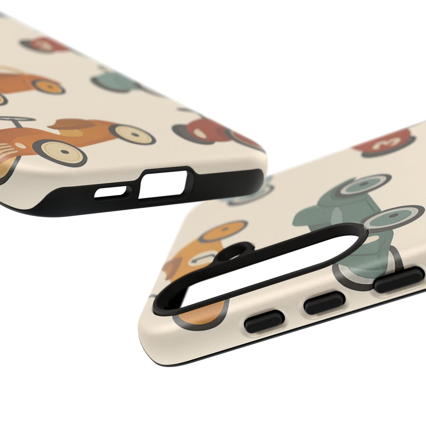 Vintage Car Phone Case, Tough Cases, Kids Gift, Car Lover Accessory, Retro Style, Phone Protection, Unique Design, pedal cars