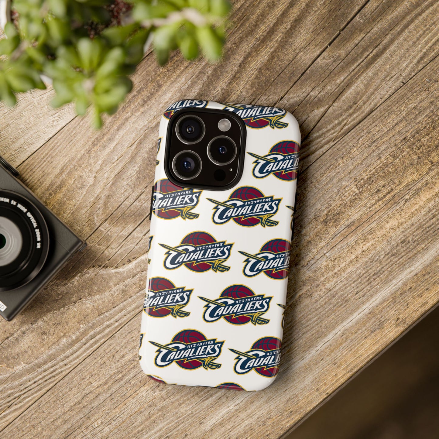 Cleveland Cavaliers Phone Case, Tough Phone Cover, NBA Team Accessory, Sports Fan Gift, Unique Cellphone Protector