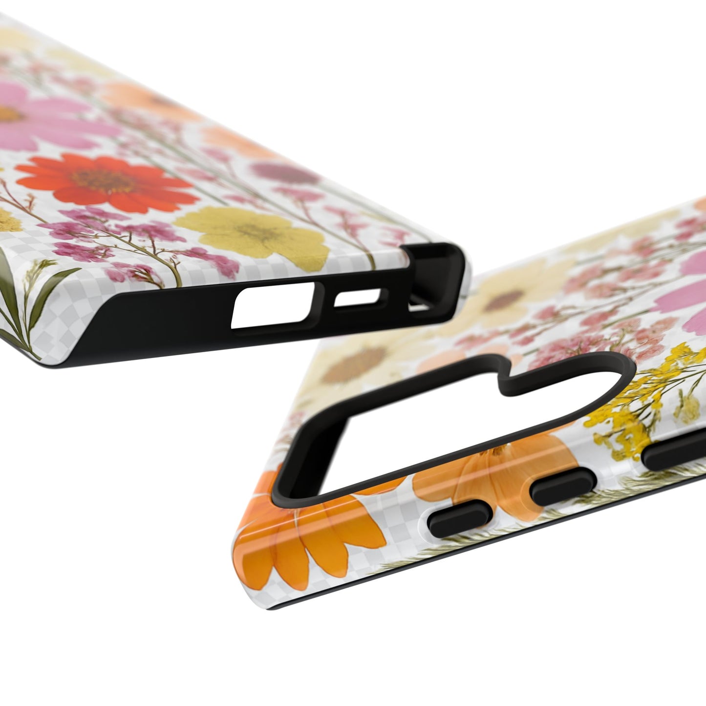Floral Phone Case - Tough Cases, Stylish Protective Cover, Flower Design, Trendy Gift, Nature Lover Accessory, DRIED FLOWERS