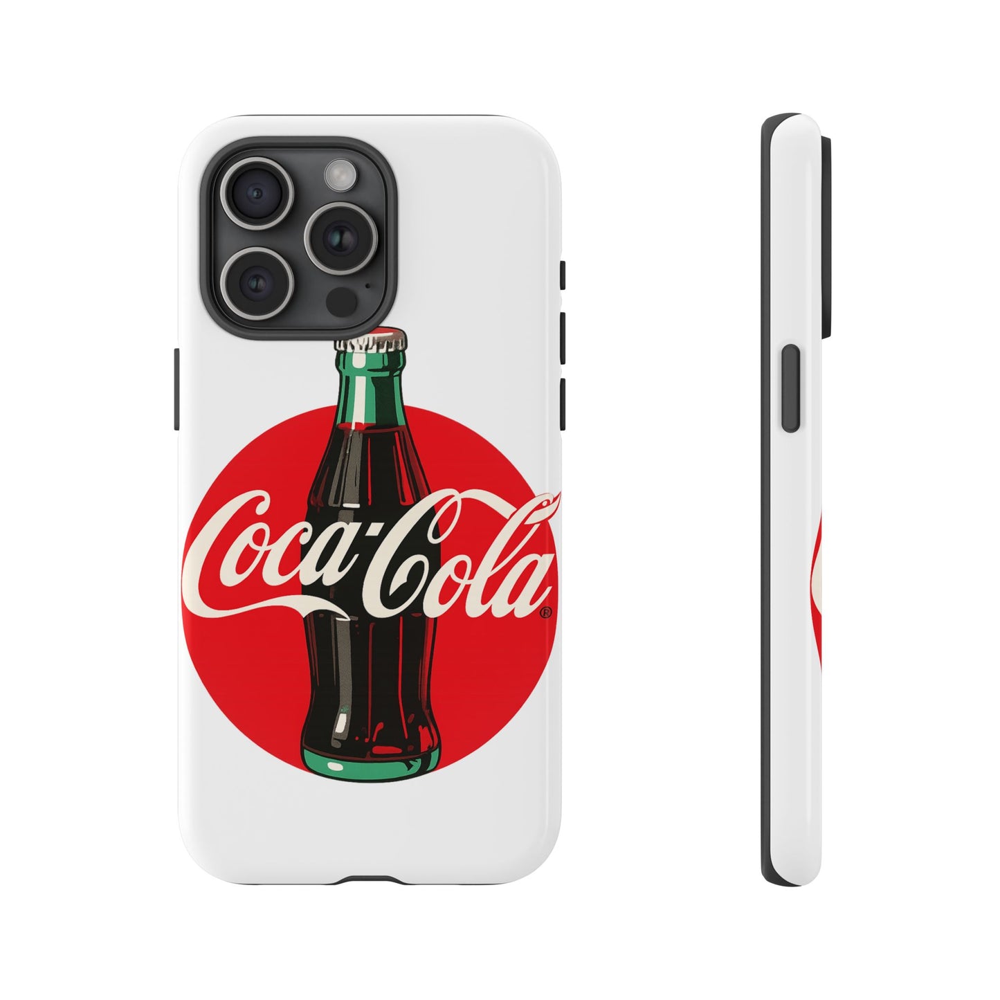 Coca-Cola Tough Phone Cases, Vintage Soda Drink, Retro Style, Unique Gift, Phone Accessories, Summer Vibes