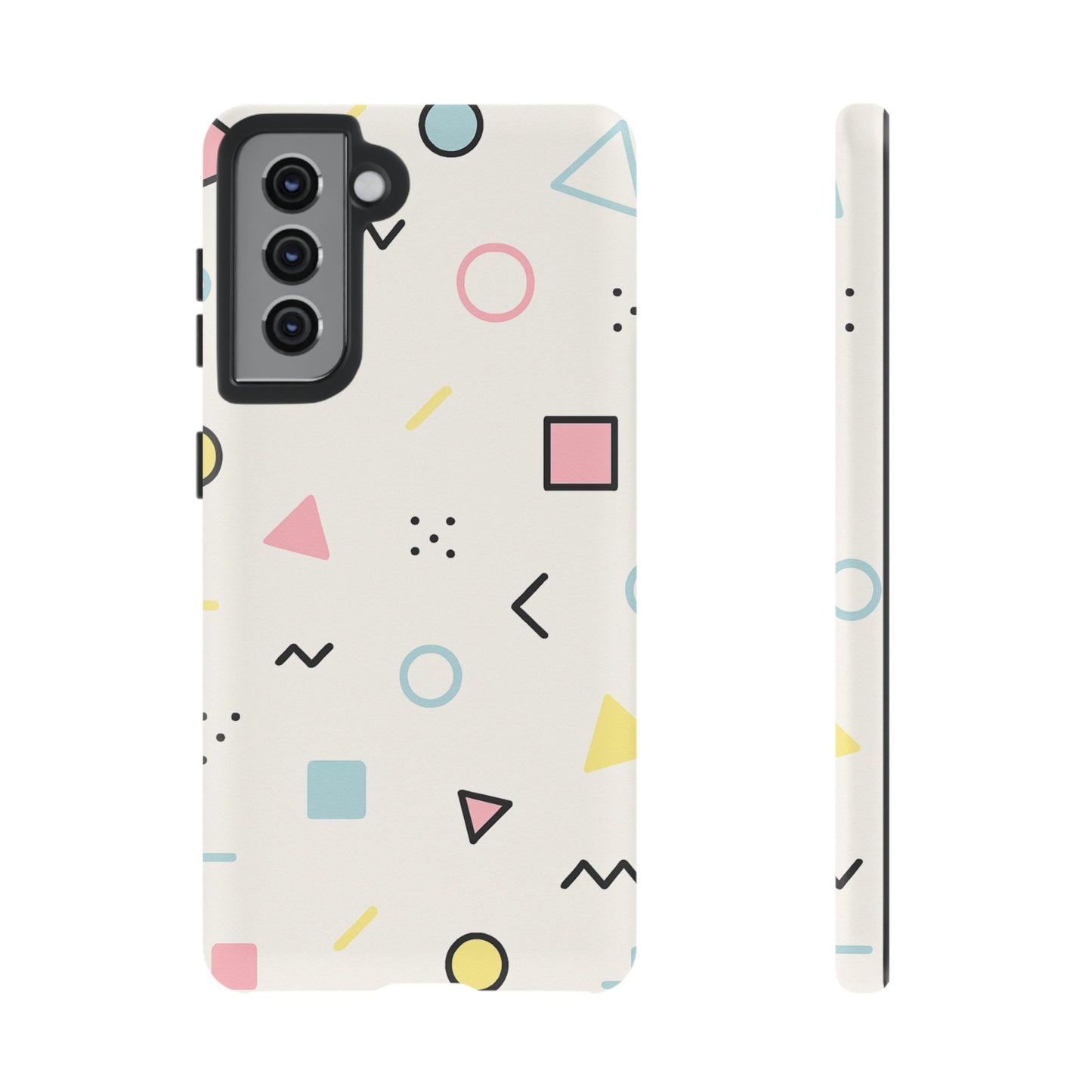 Geometric Phone Case - Stylish Tough Cases for Trendsetters, Unique Phone Covers, Modern Accessories, Gift Ideas for Her
