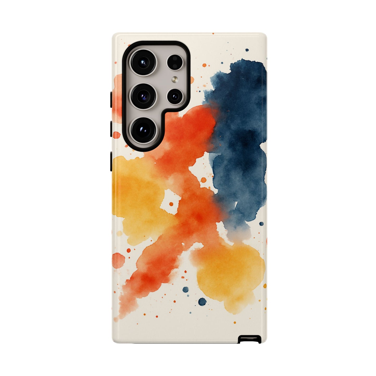 Watercolor Phone Case - Abstract Design, Tough Cases for Men & Women, Stylish Gift, Artistic Accessory for All Occasions