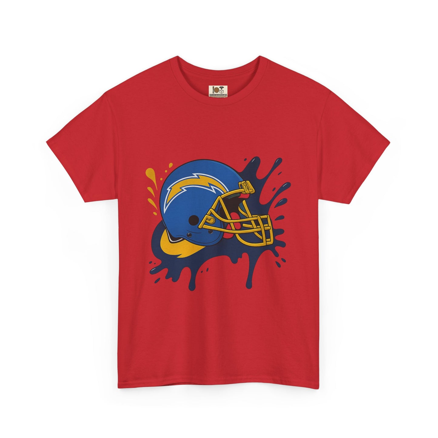 Football Passion Unisex Heavy Cotton Tee | Sports Fan Apparel, Game Day Shirt, Gift for Him/Her, Birthday Present, Team Spirit Wear
