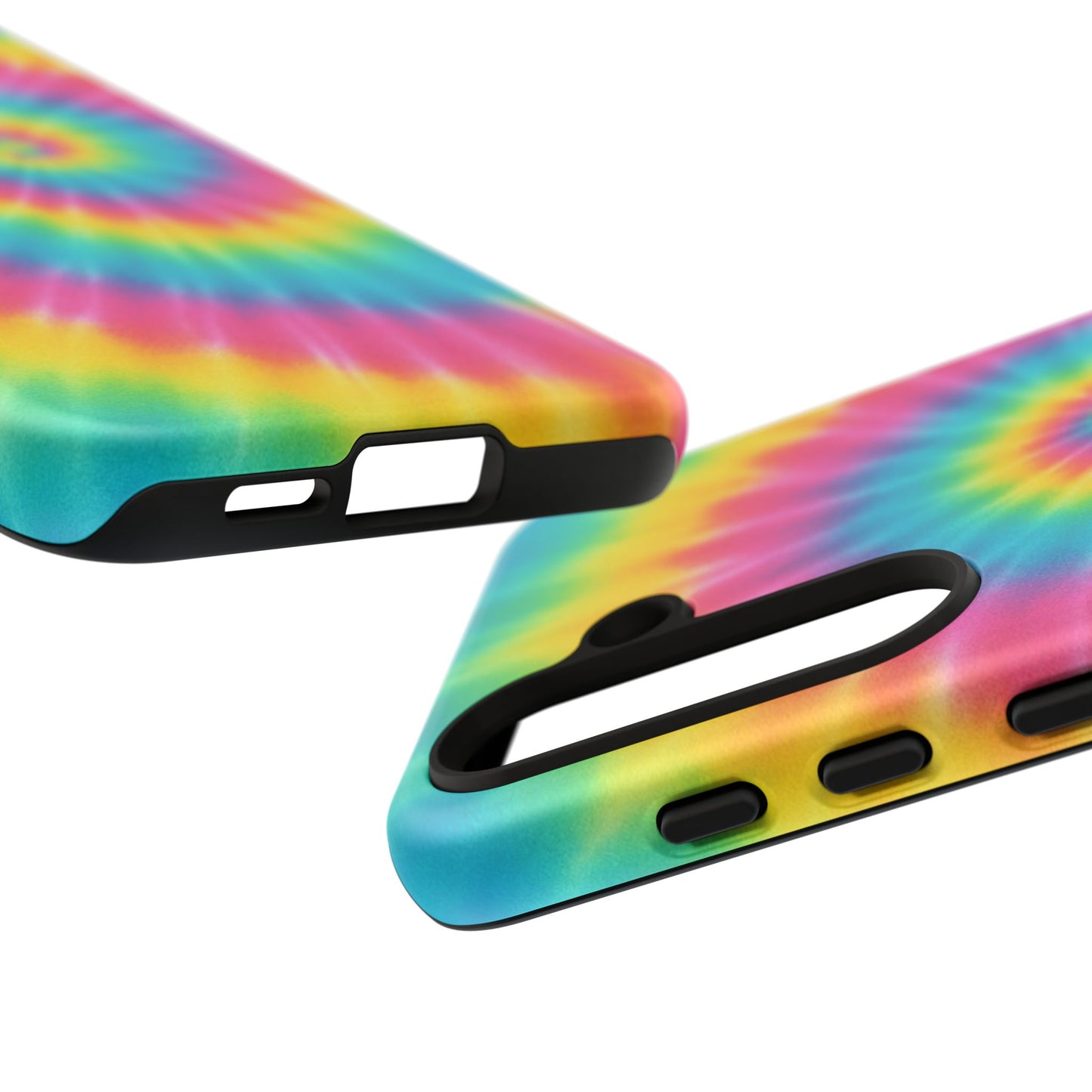 Colorful Tie-Dye Phone Case, Vibrant Phone Cover, Boho Style Accessory, Gift for Teens, Trendy Phone Accessories