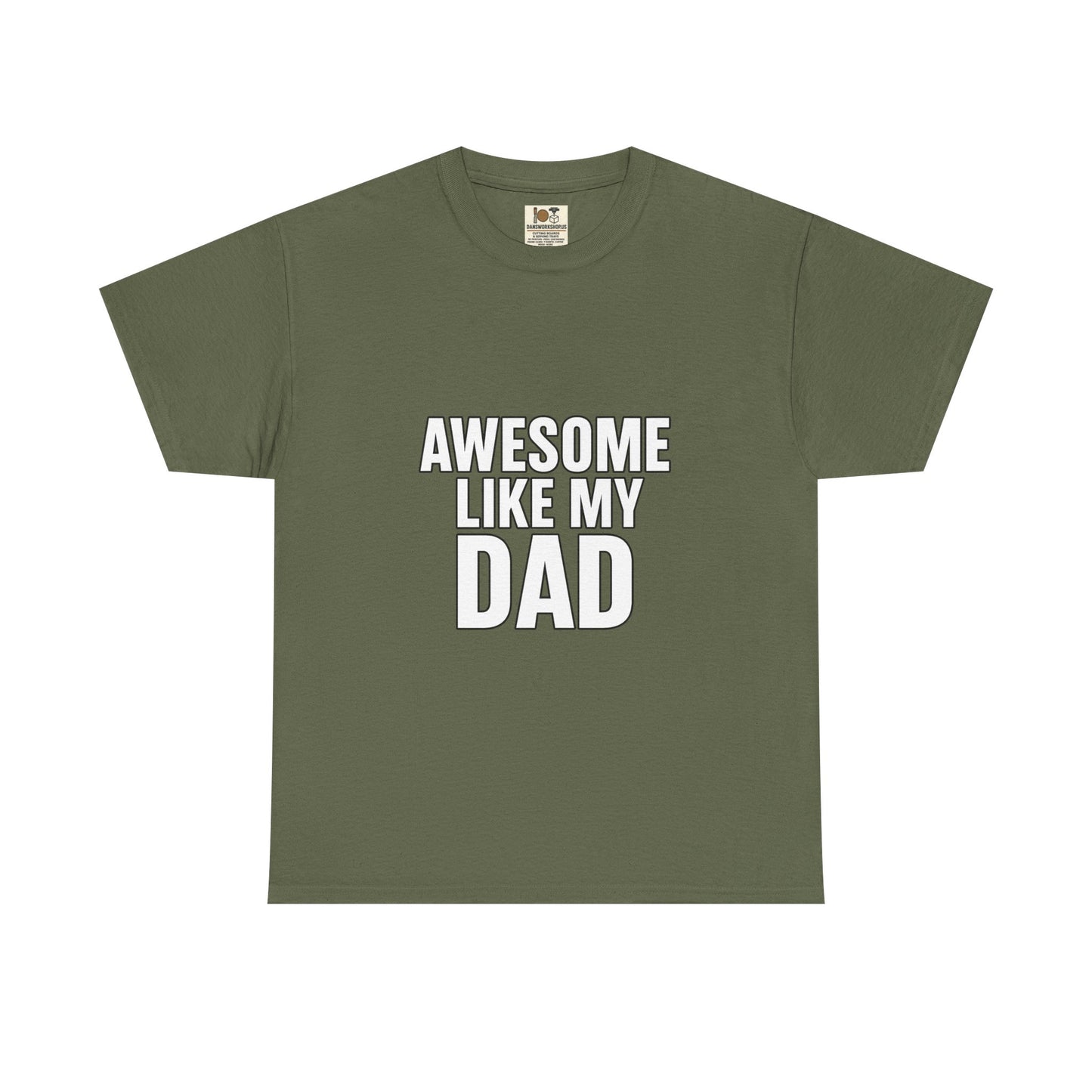Awesome Like My Dad T-Shirt - Perfect Gift for Father's Day, Birthday, Casual Wear, Family Events, Dad Appreciation