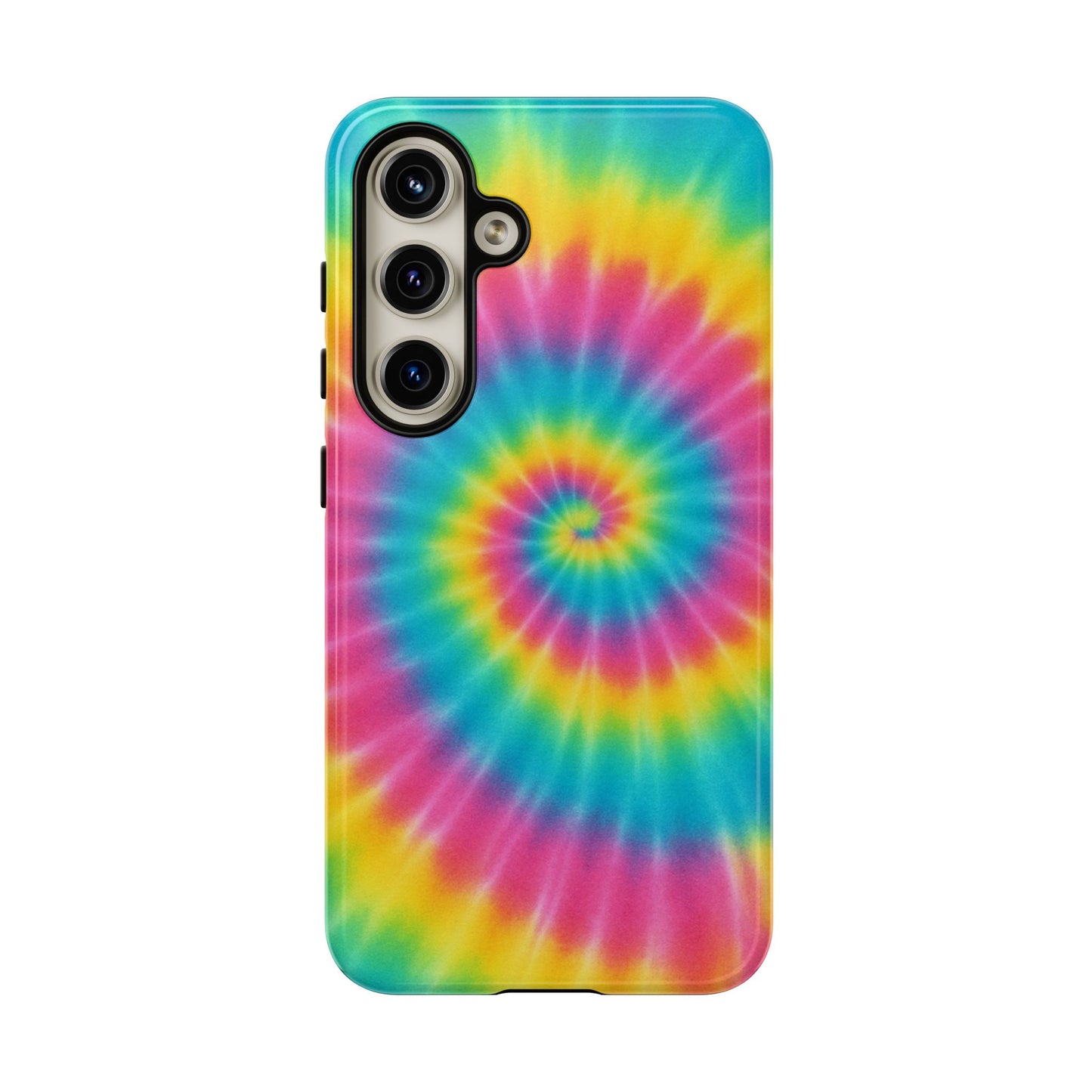 Colorful Tie-Dye Phone Case, Vibrant Phone Cover, Boho Style Accessory, Gift for Teens, Trendy Phone Accessories